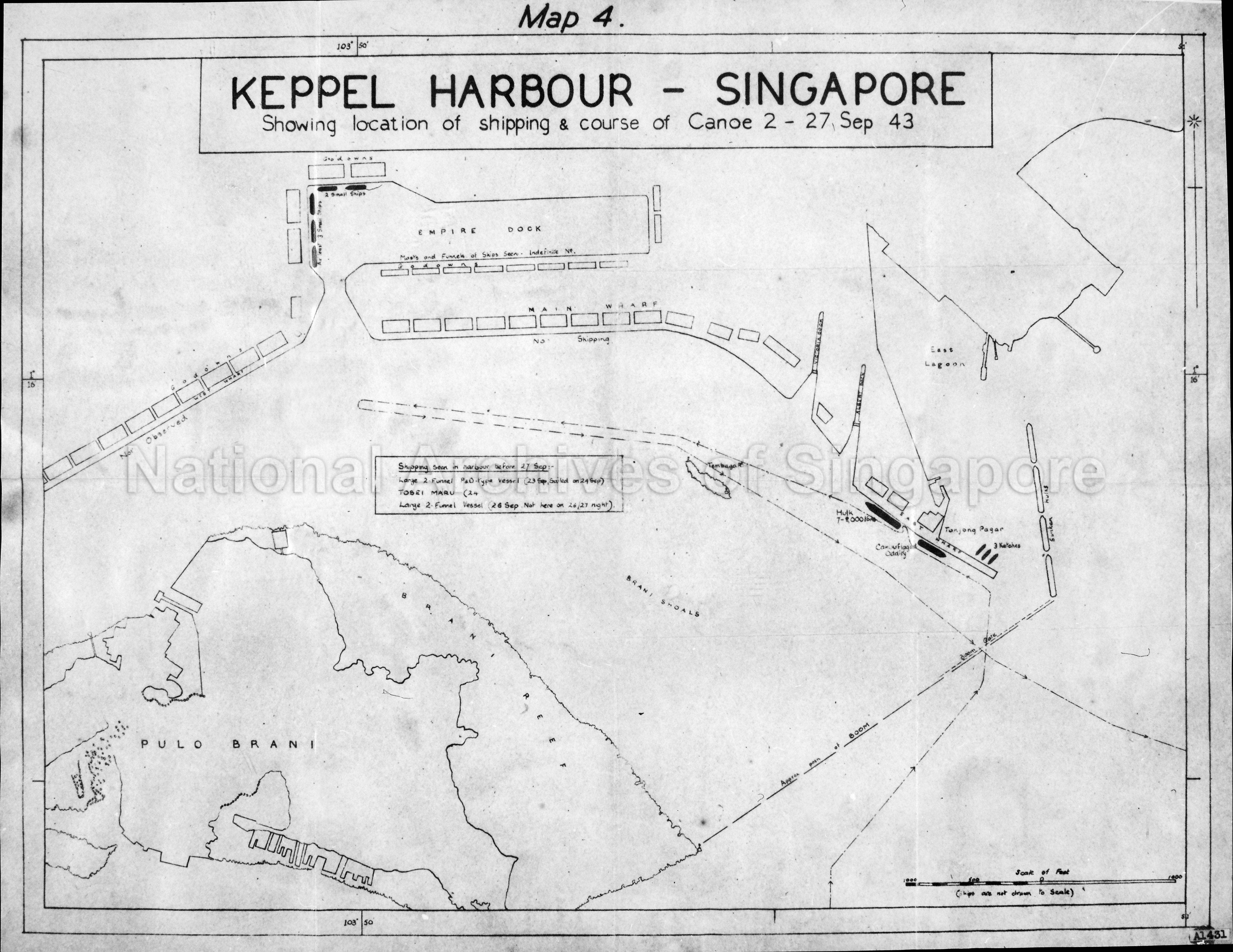 Operation Jaywick: map 4