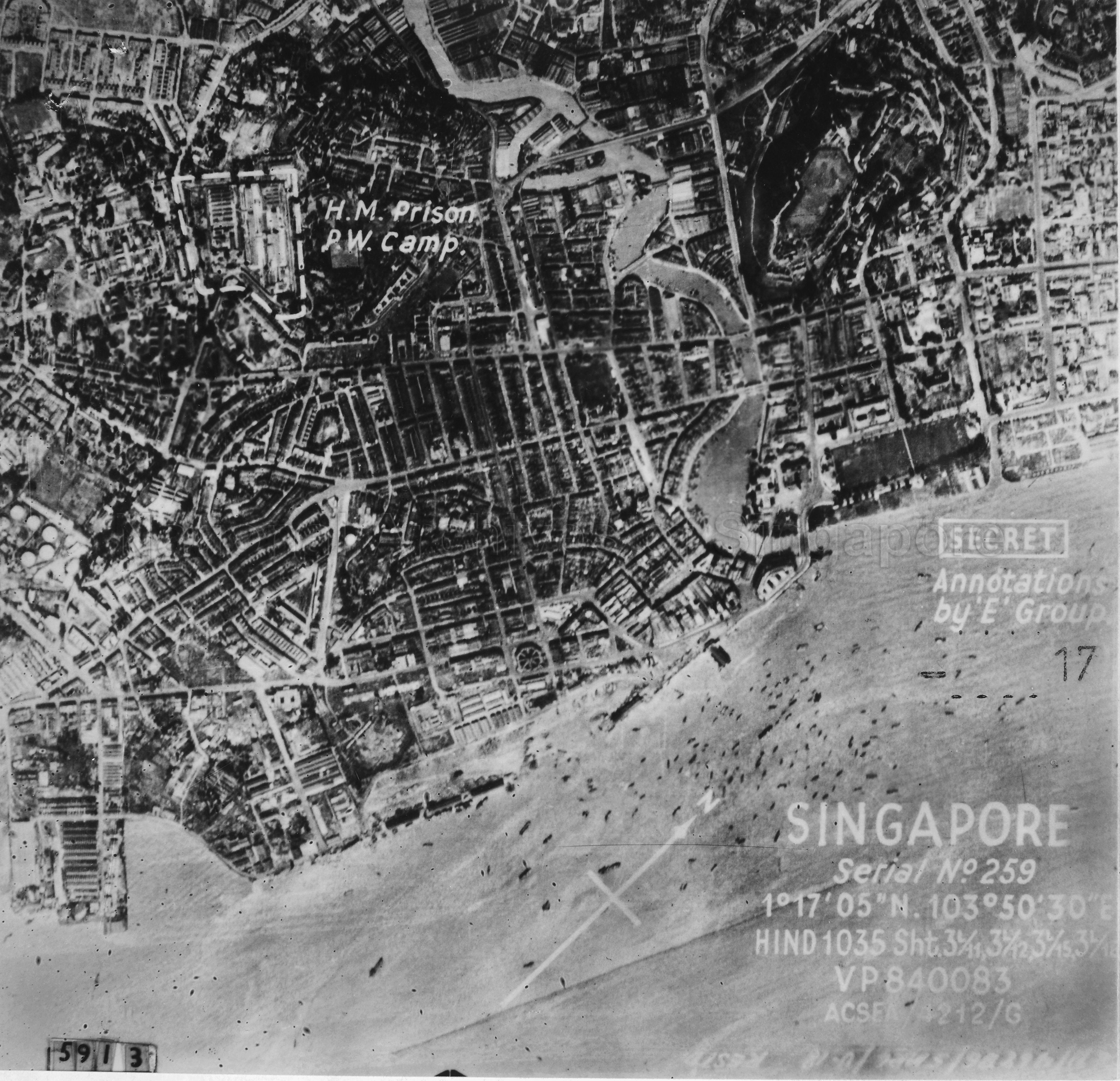 H.M. Prison P.W. Camp (Outram Road, Pearl's Hill): a  …