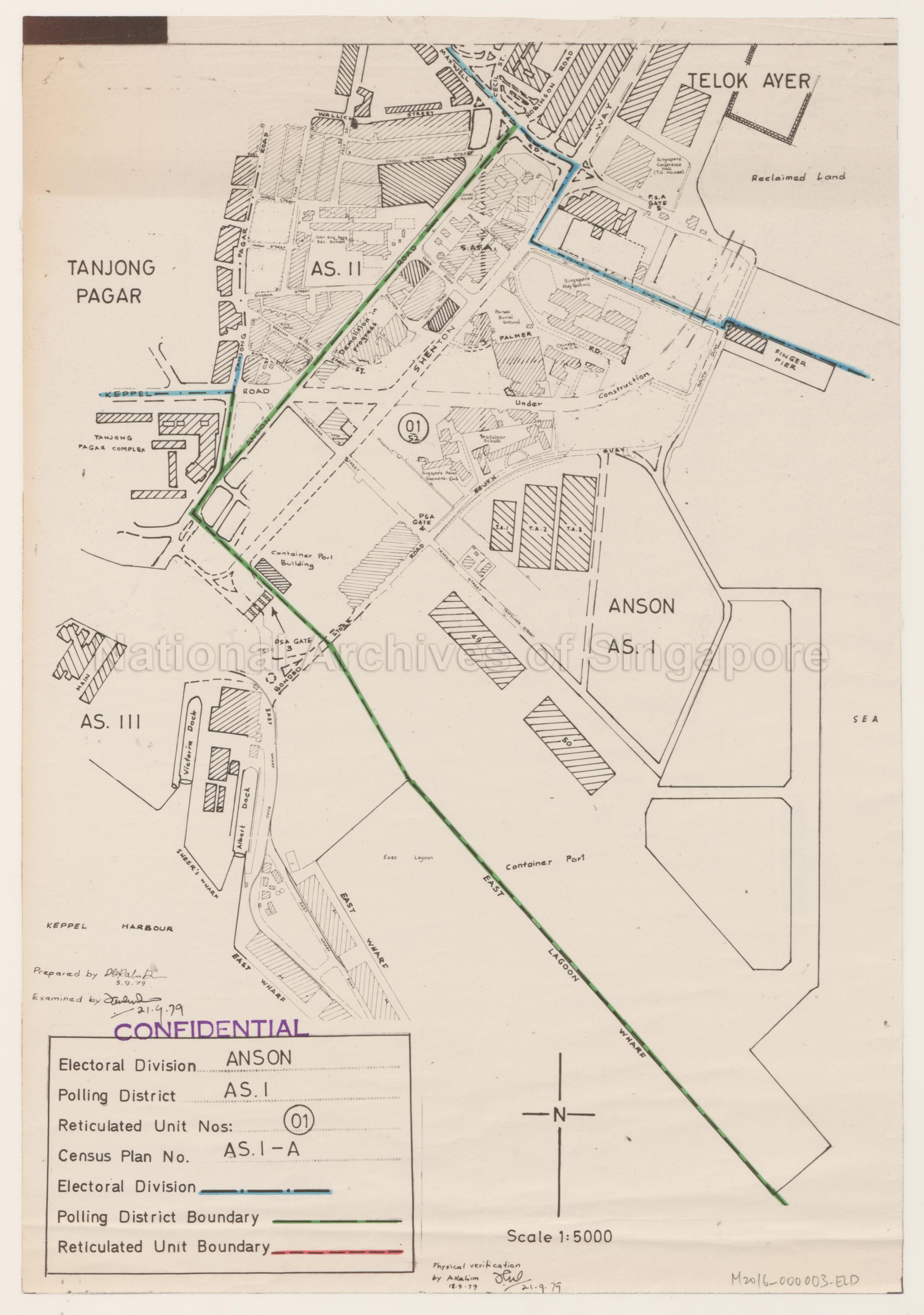 Electoral boundary map - Anson