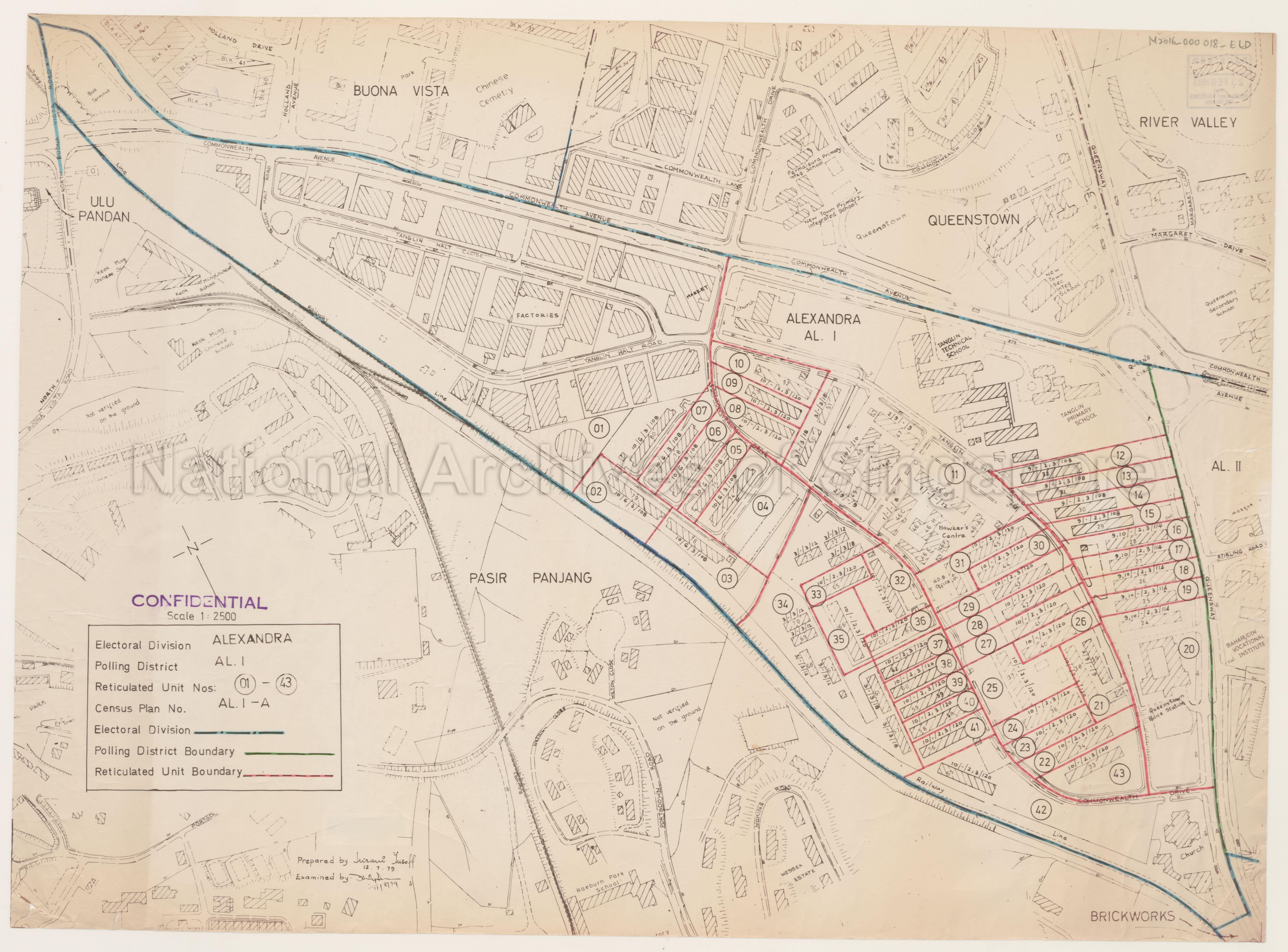 Electoral boundary map - Alexandra