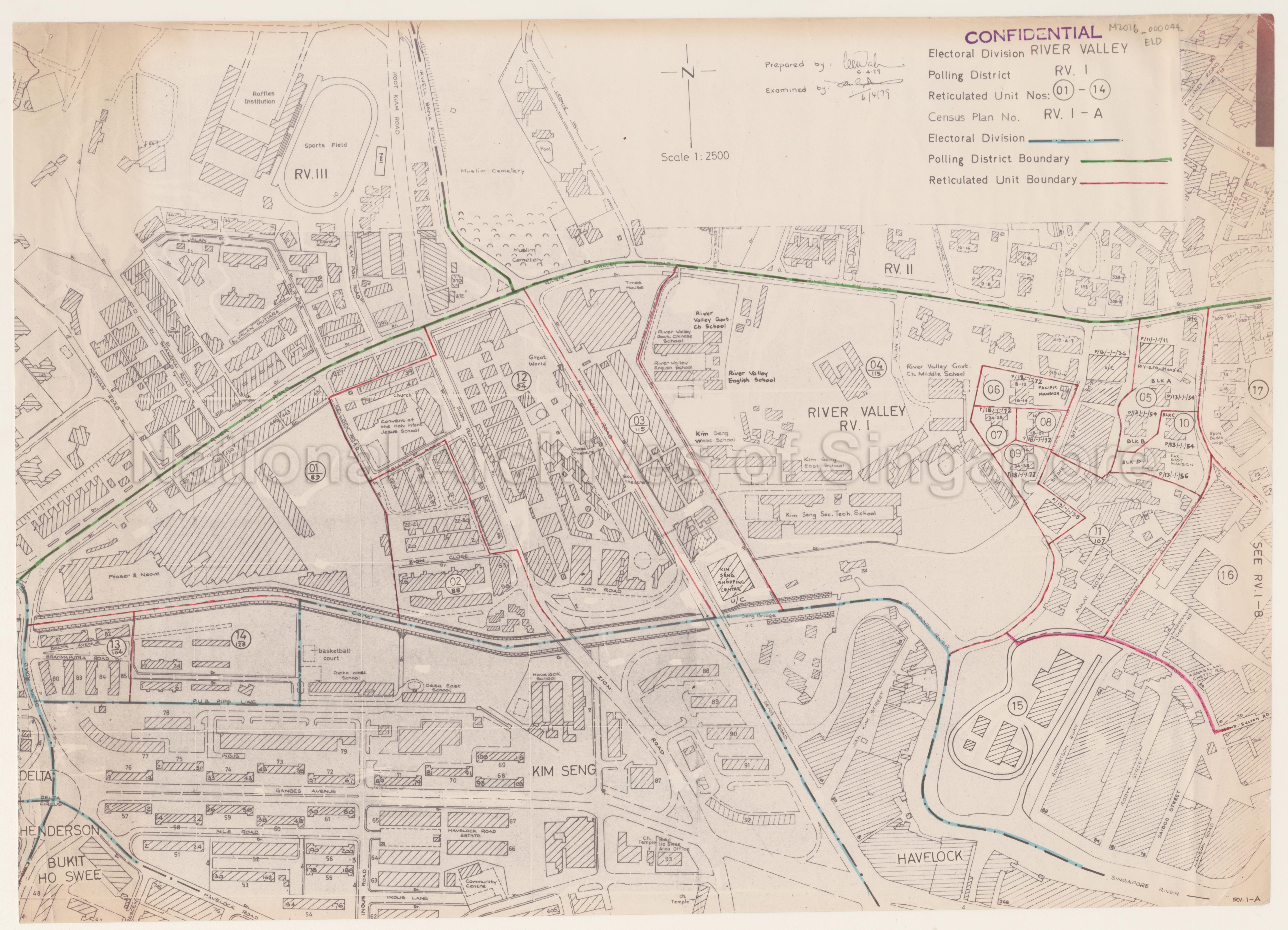 Electoral boundary map - River Valley