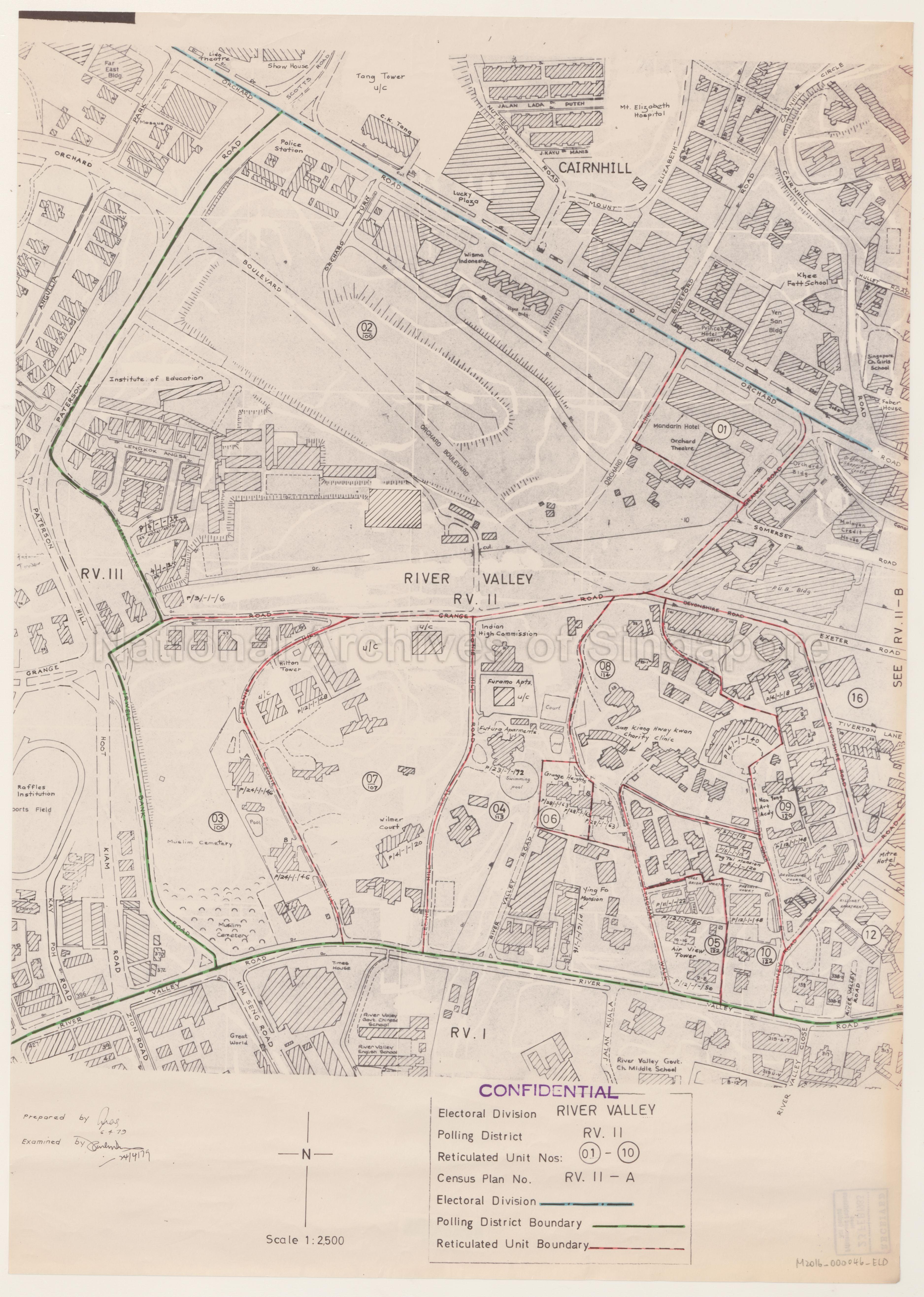 Electoral boundary map - River Valley