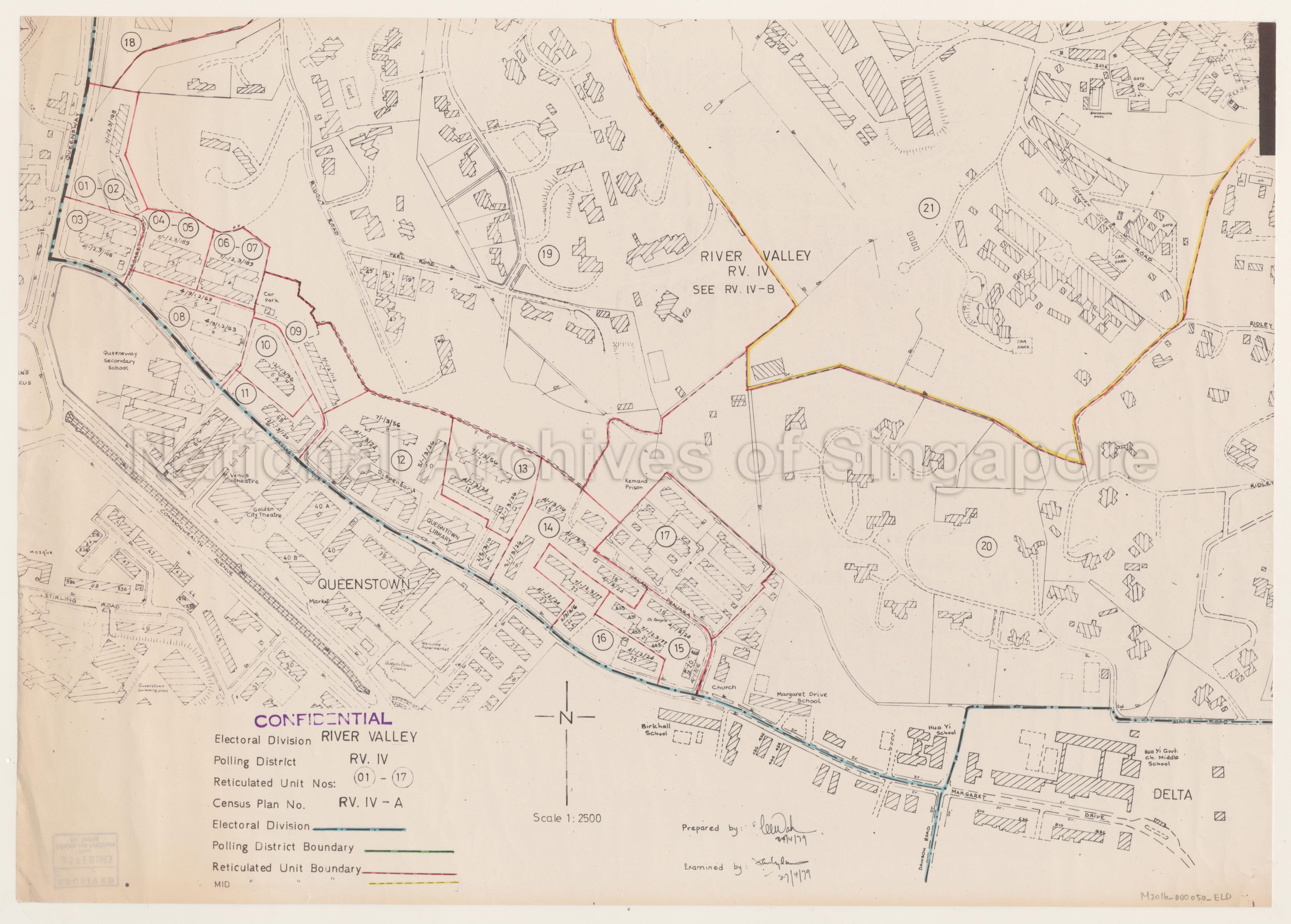 Electoral boundary map - River Valley