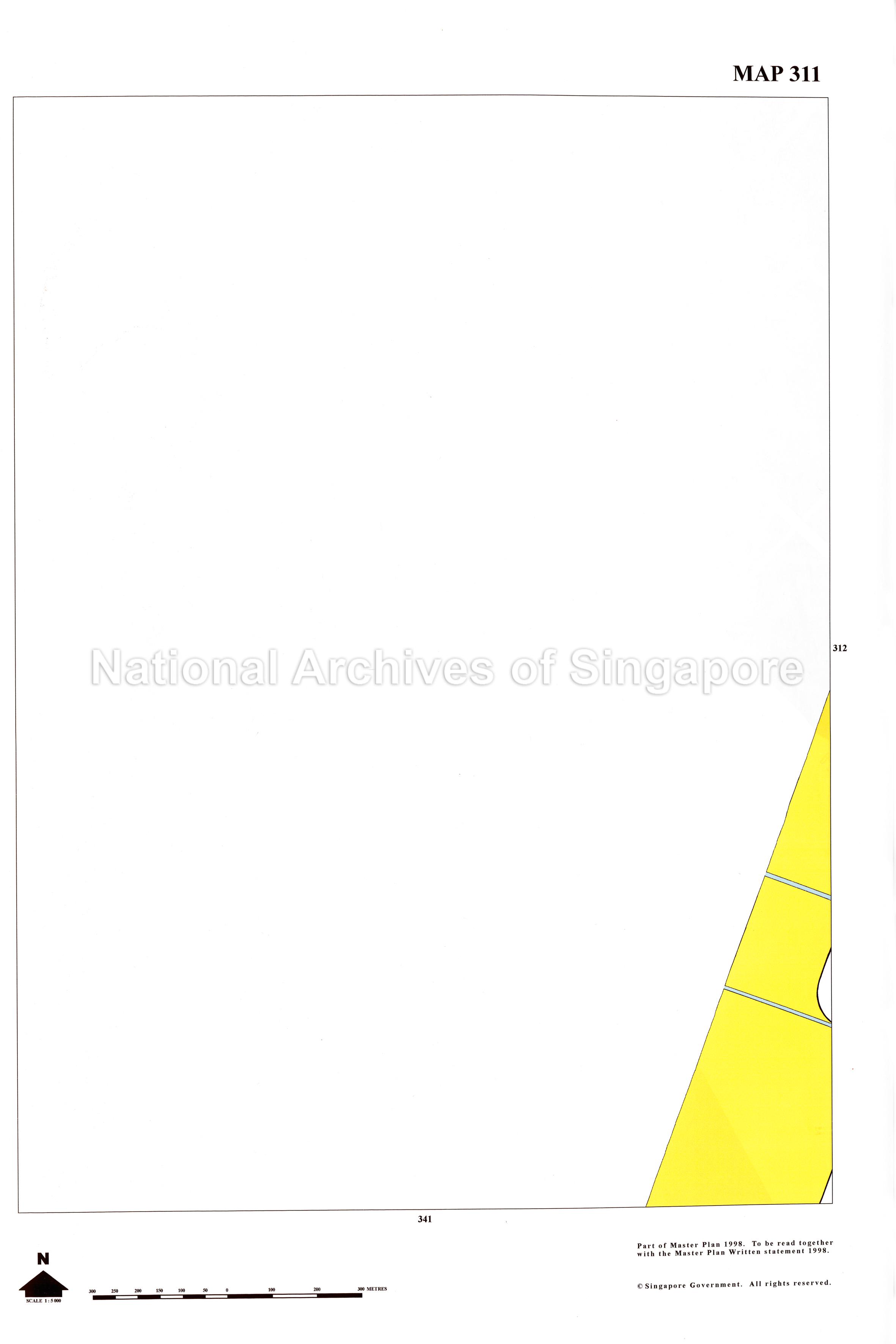 Master Plan 1998 Volume 2: Map 311