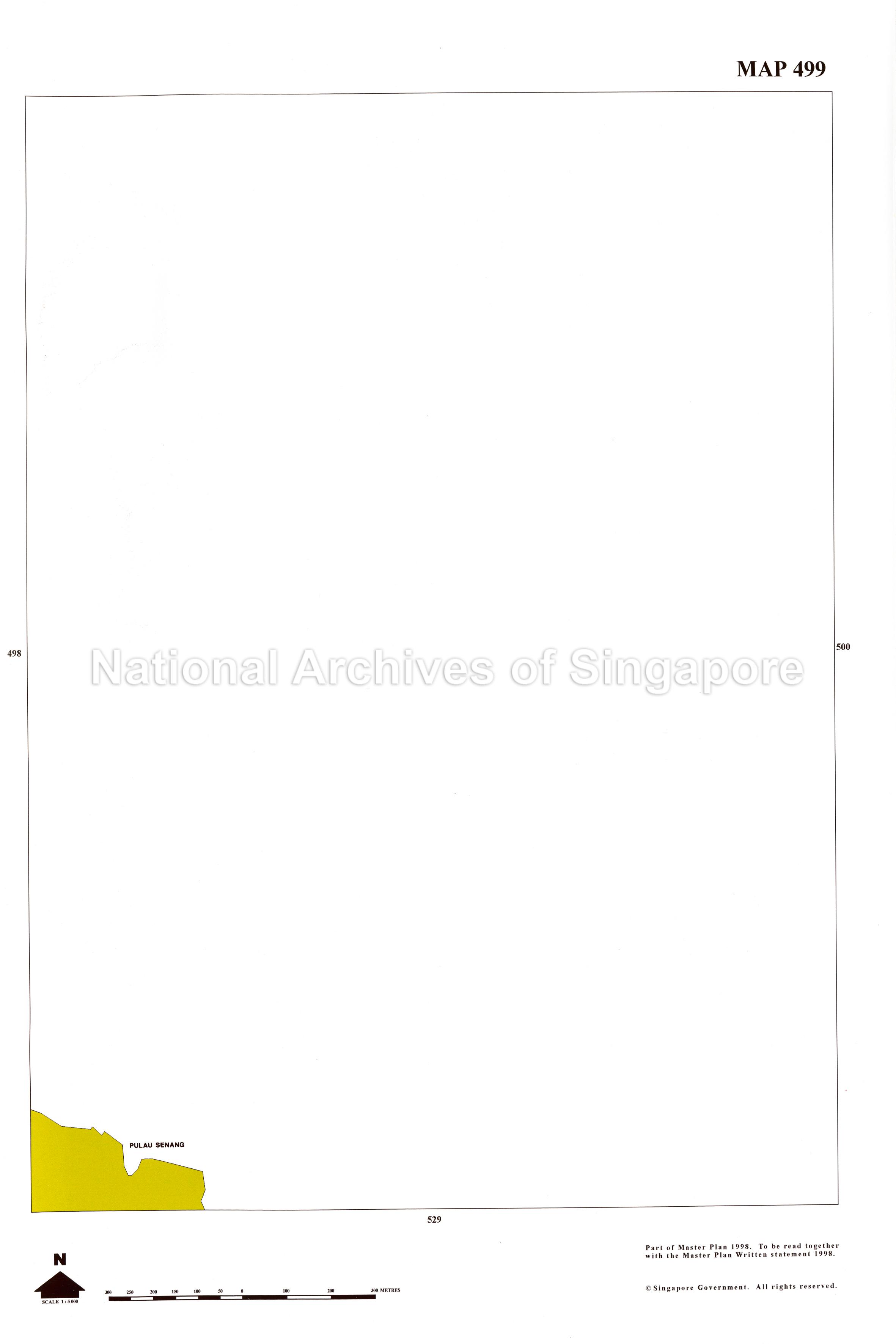 Master Plan 1998 Volume 2: Map 499