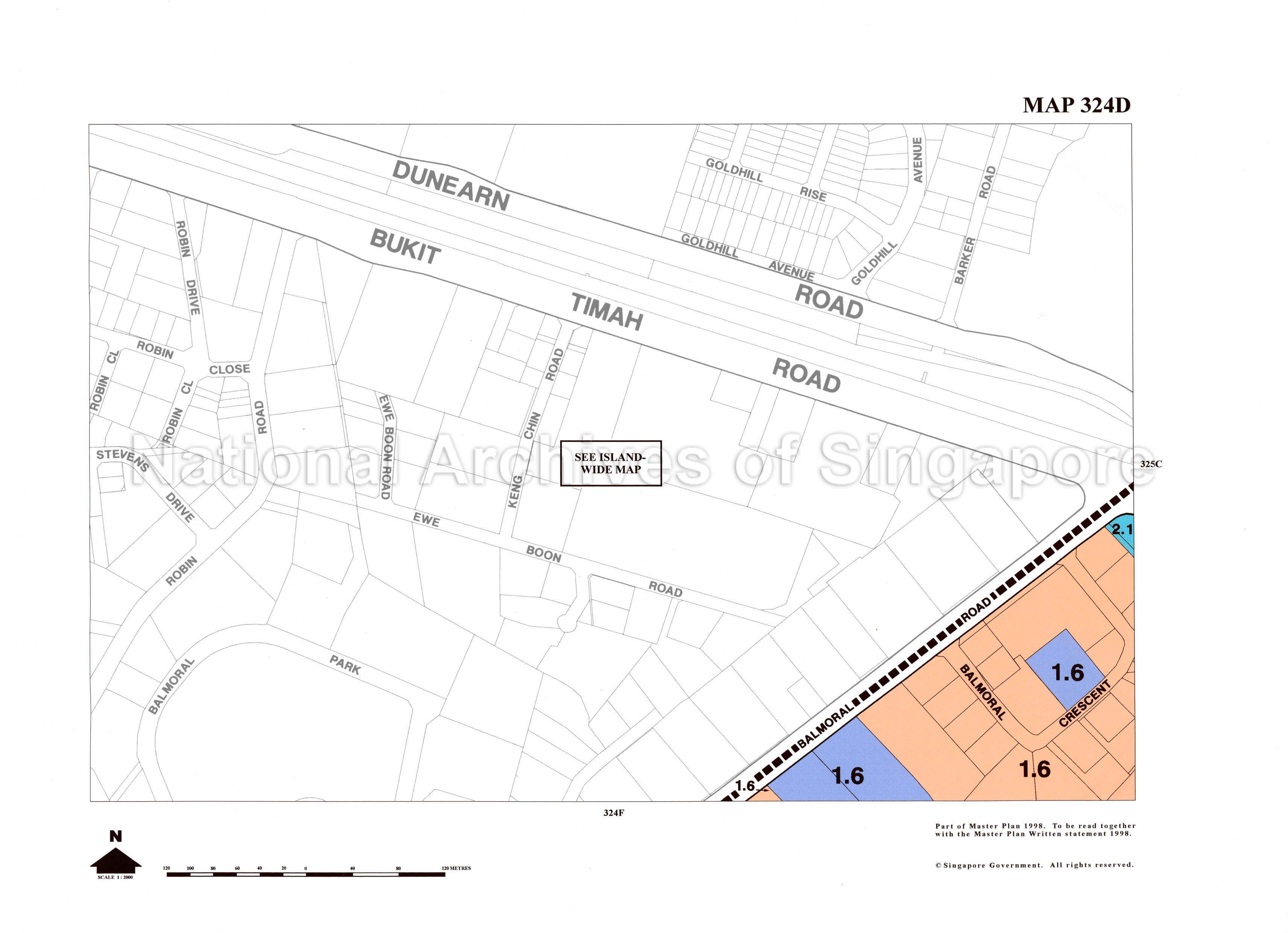 Master Plan 1998 Volume 3: Map 324D