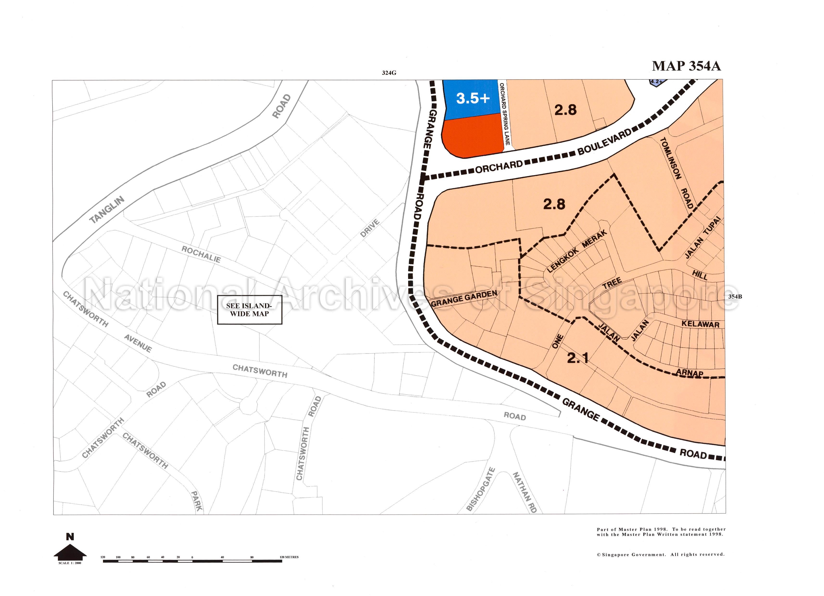 Master Plan 1998 Volume 3: Map 354A