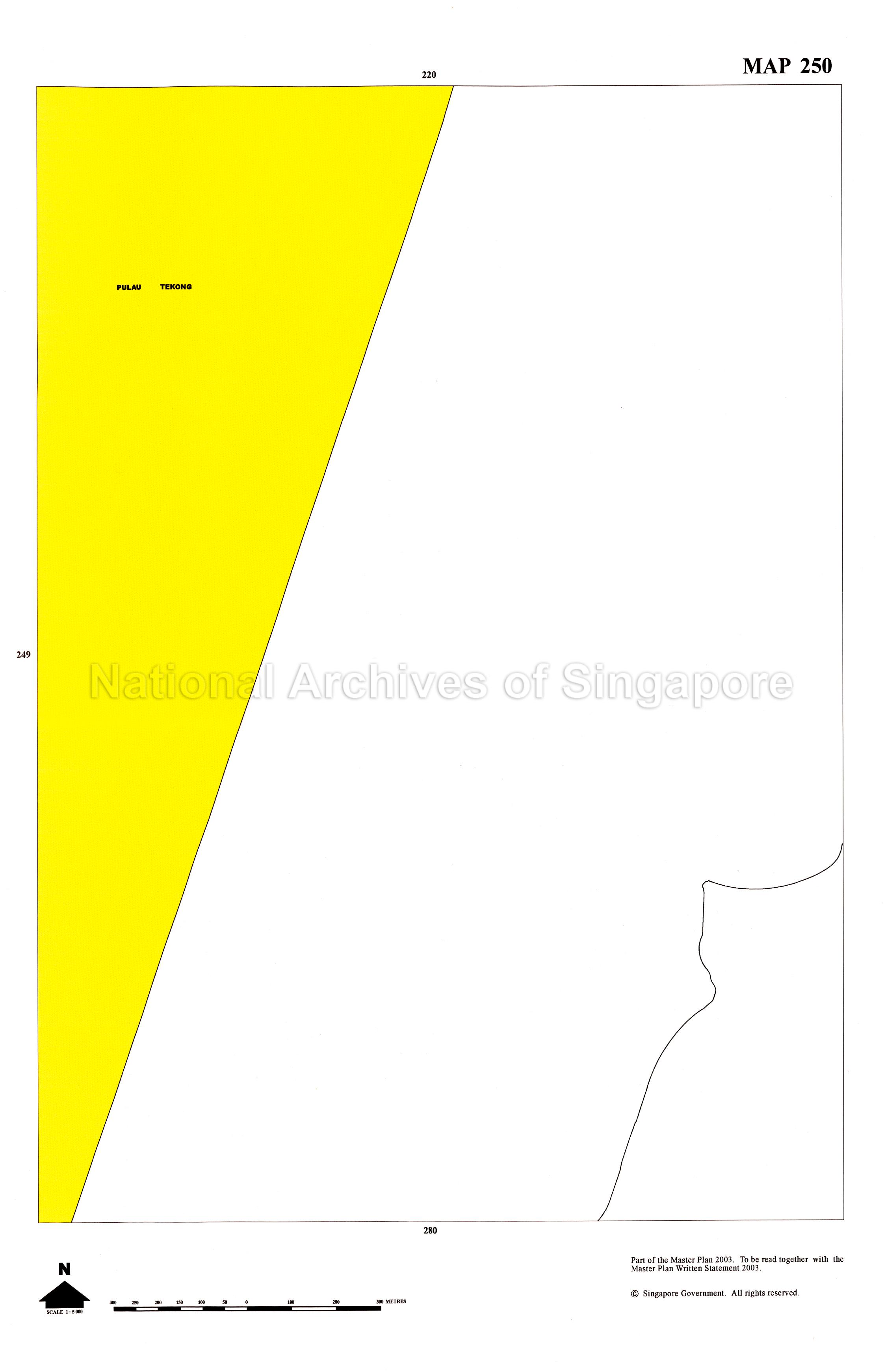 Master Plan 2003 Volume 1: Map 250