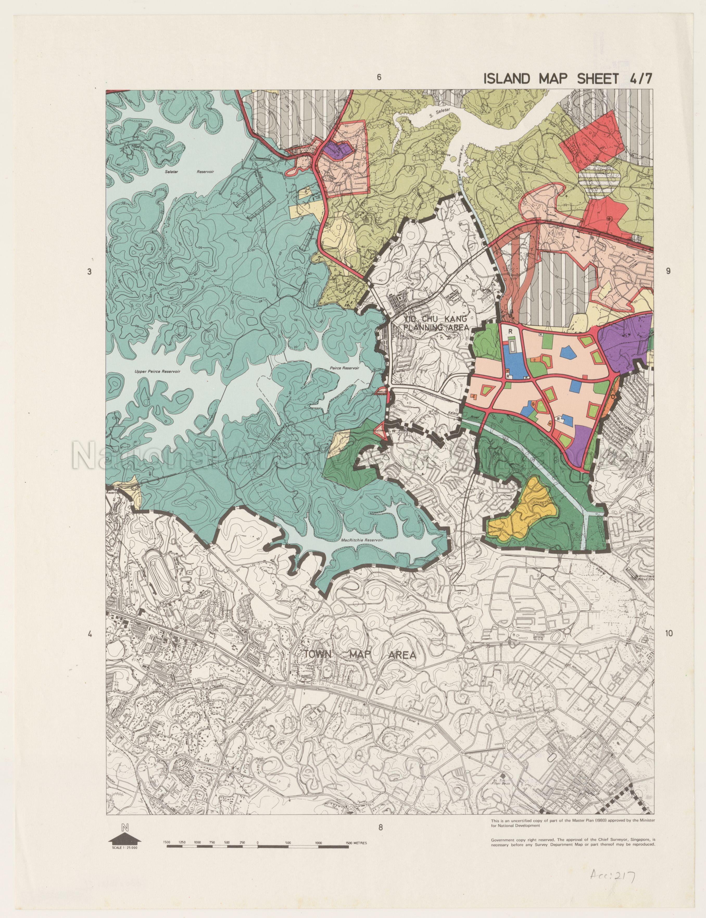 1980 Master Plan: Island Map Sheet 4/7