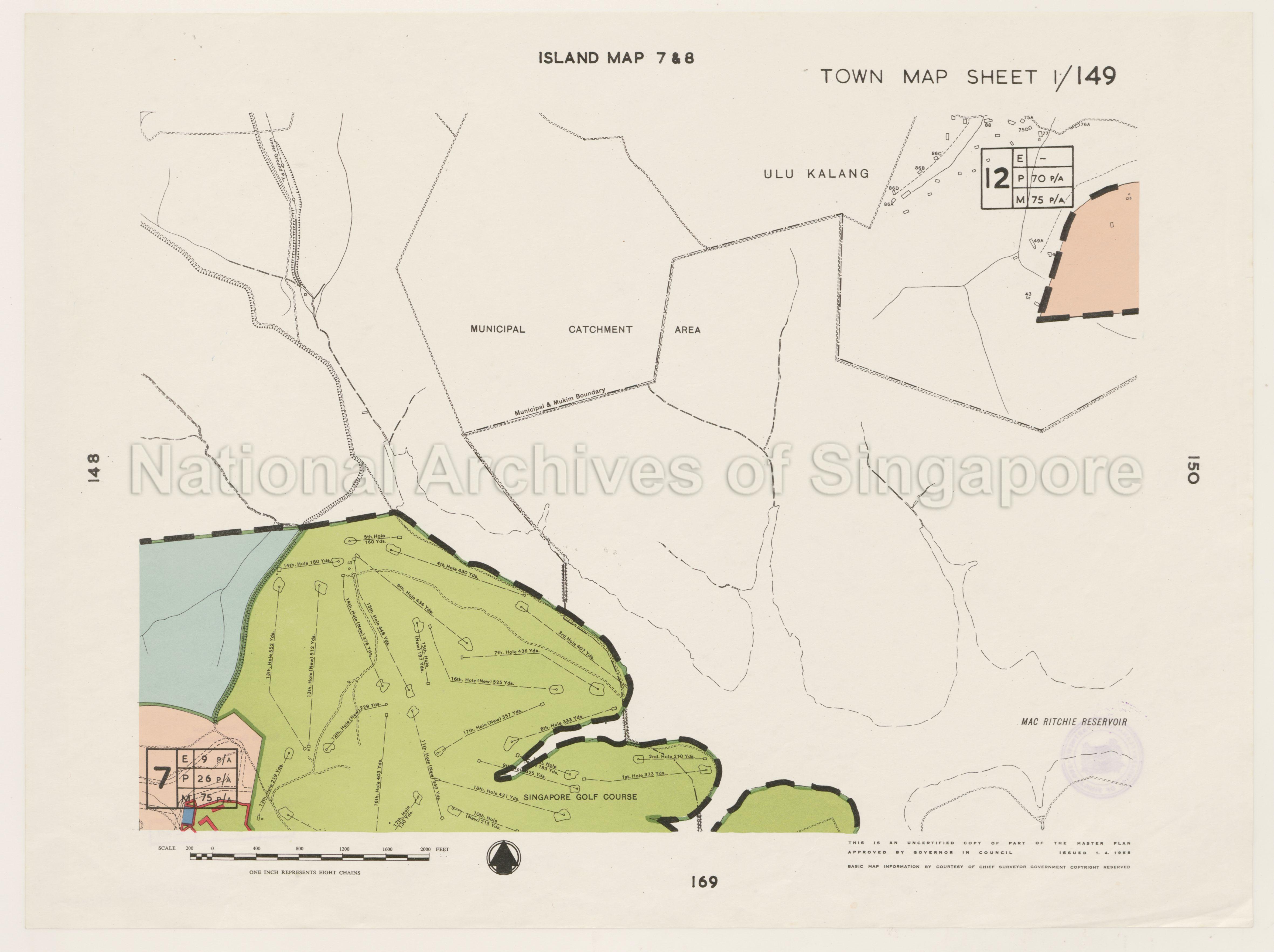 Town Map Sheet 1/149