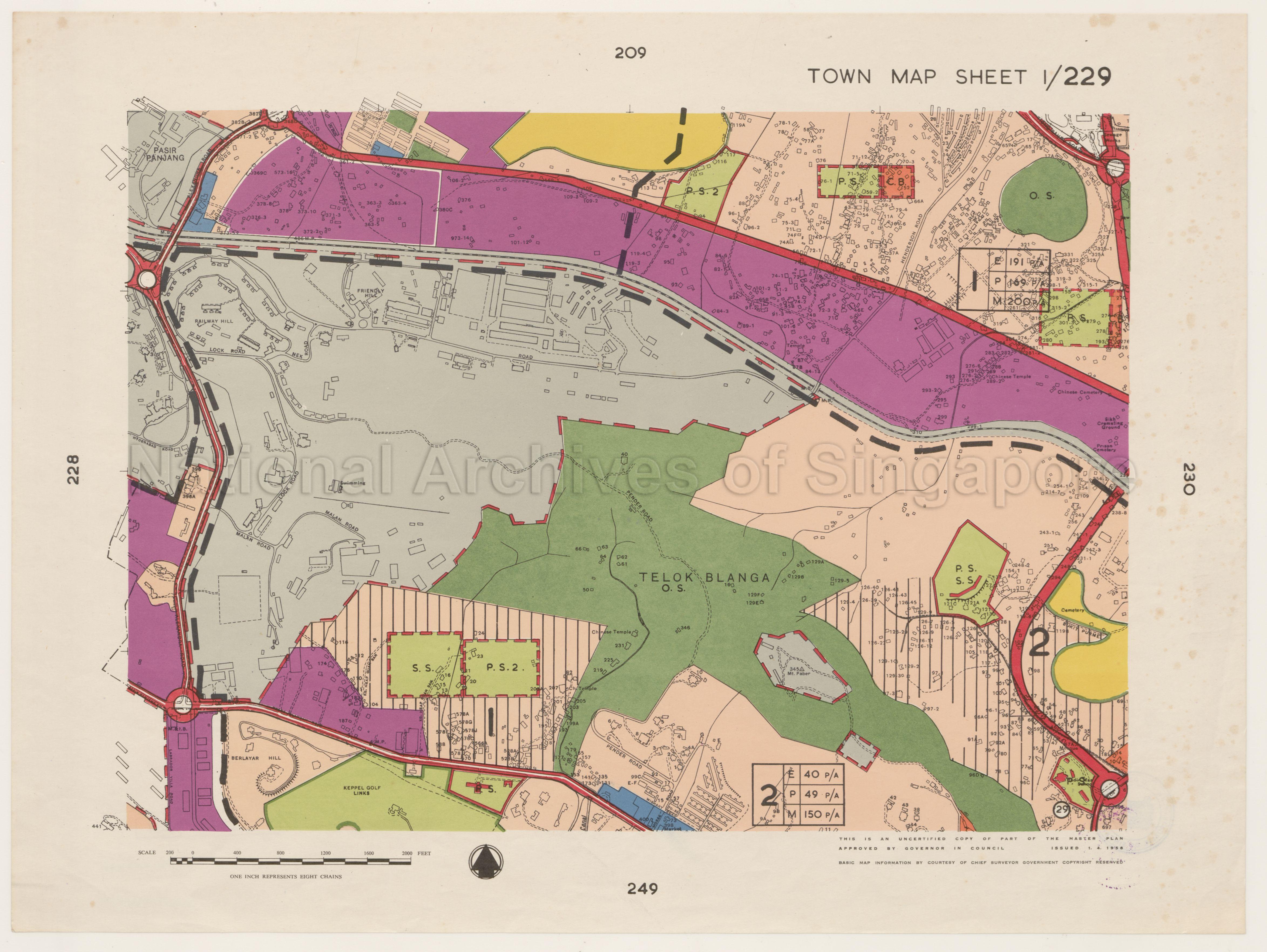 Town Map Sheet 1/229