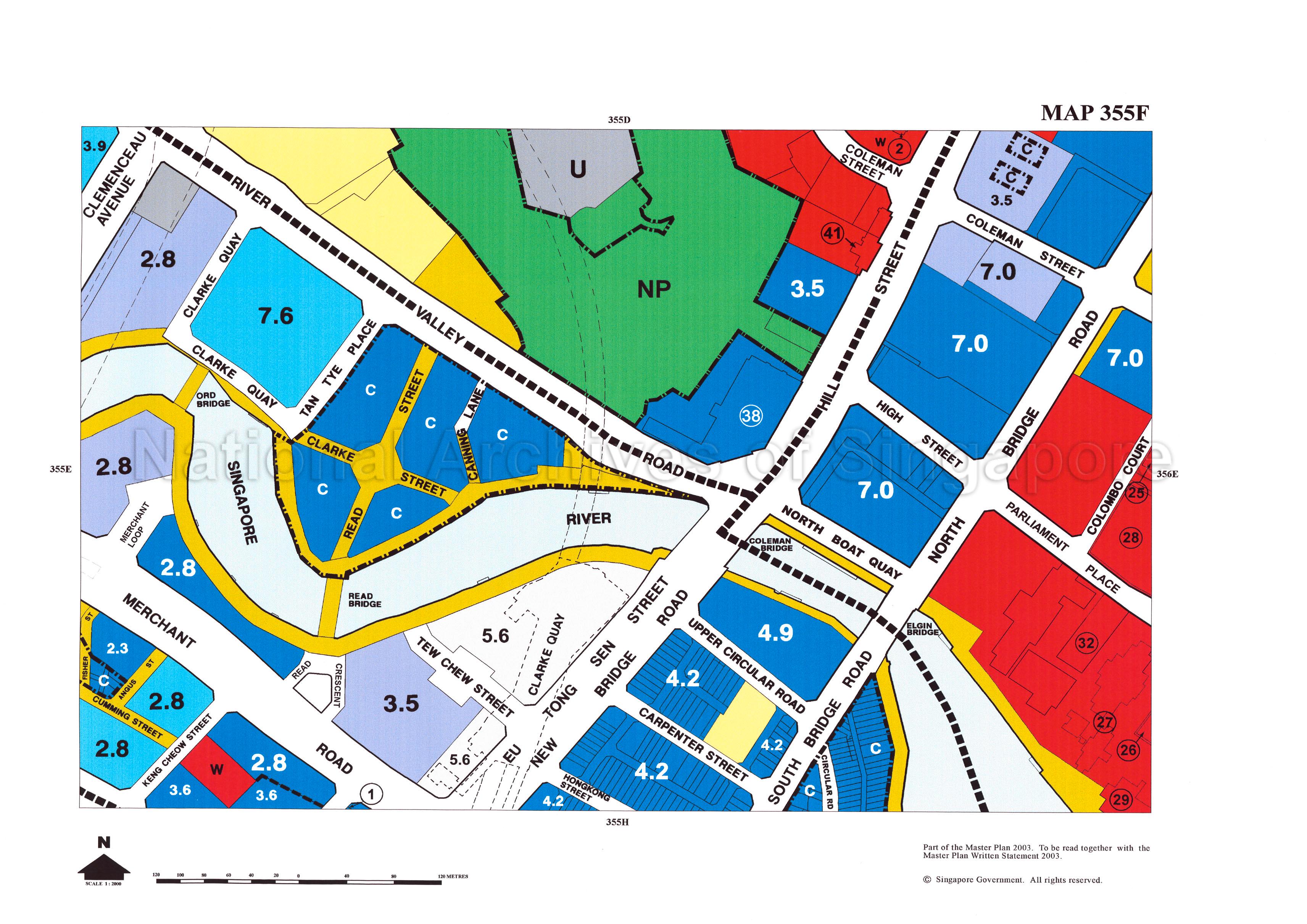 Master Plan 2003 Volume 3: Map 355F