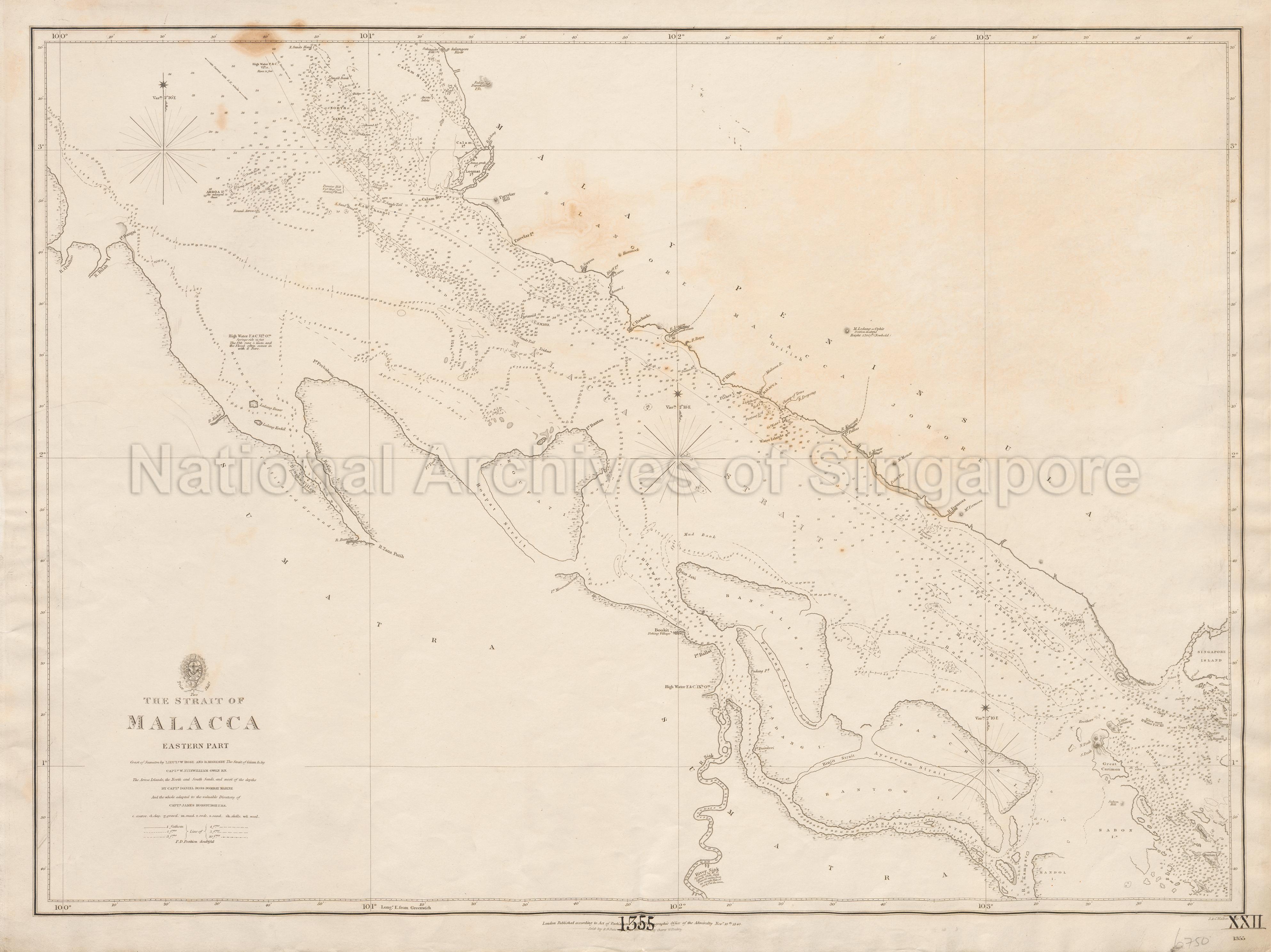 The Strait of Malacca, Eastern Part