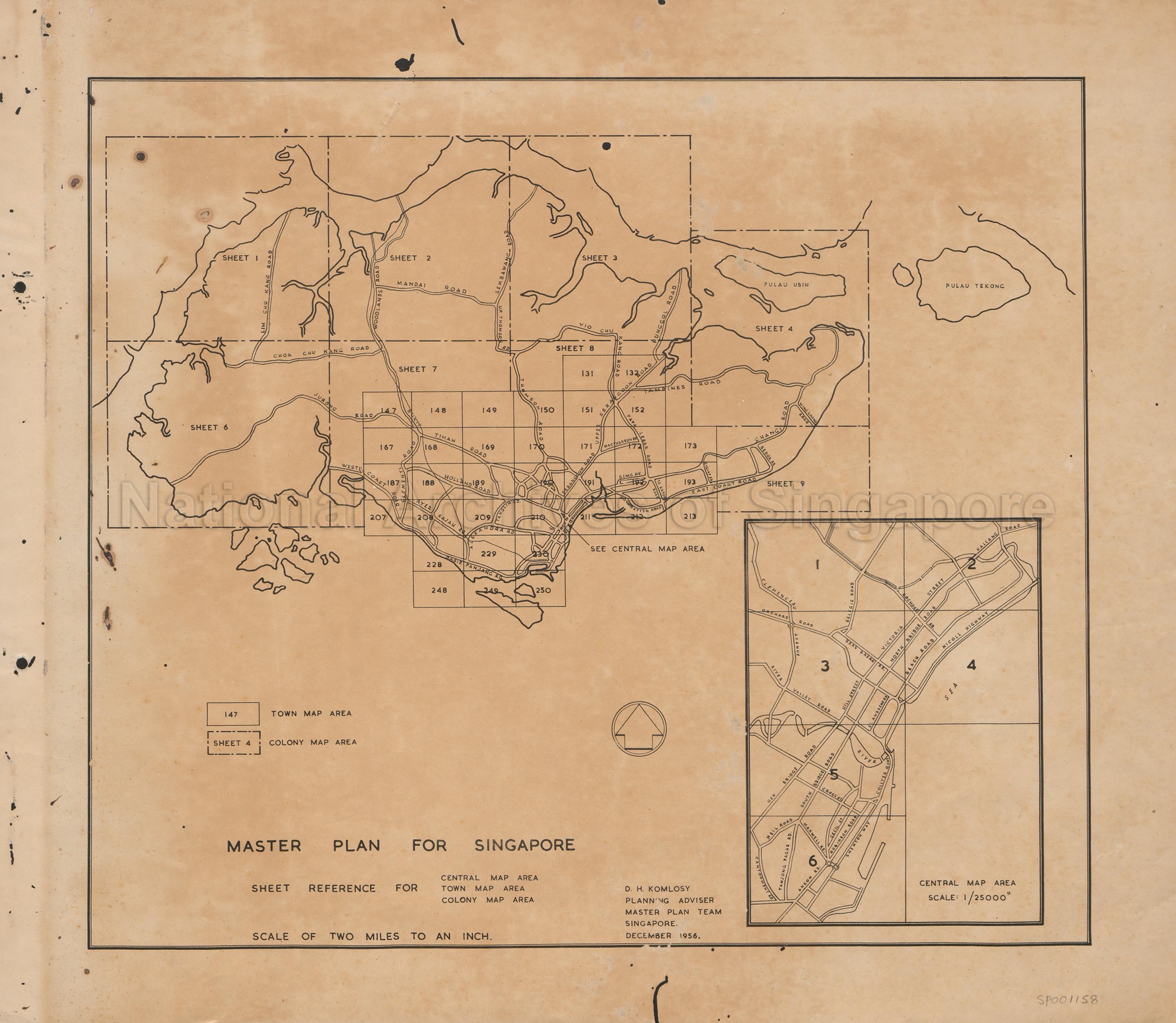 Master Plan For Singapore
