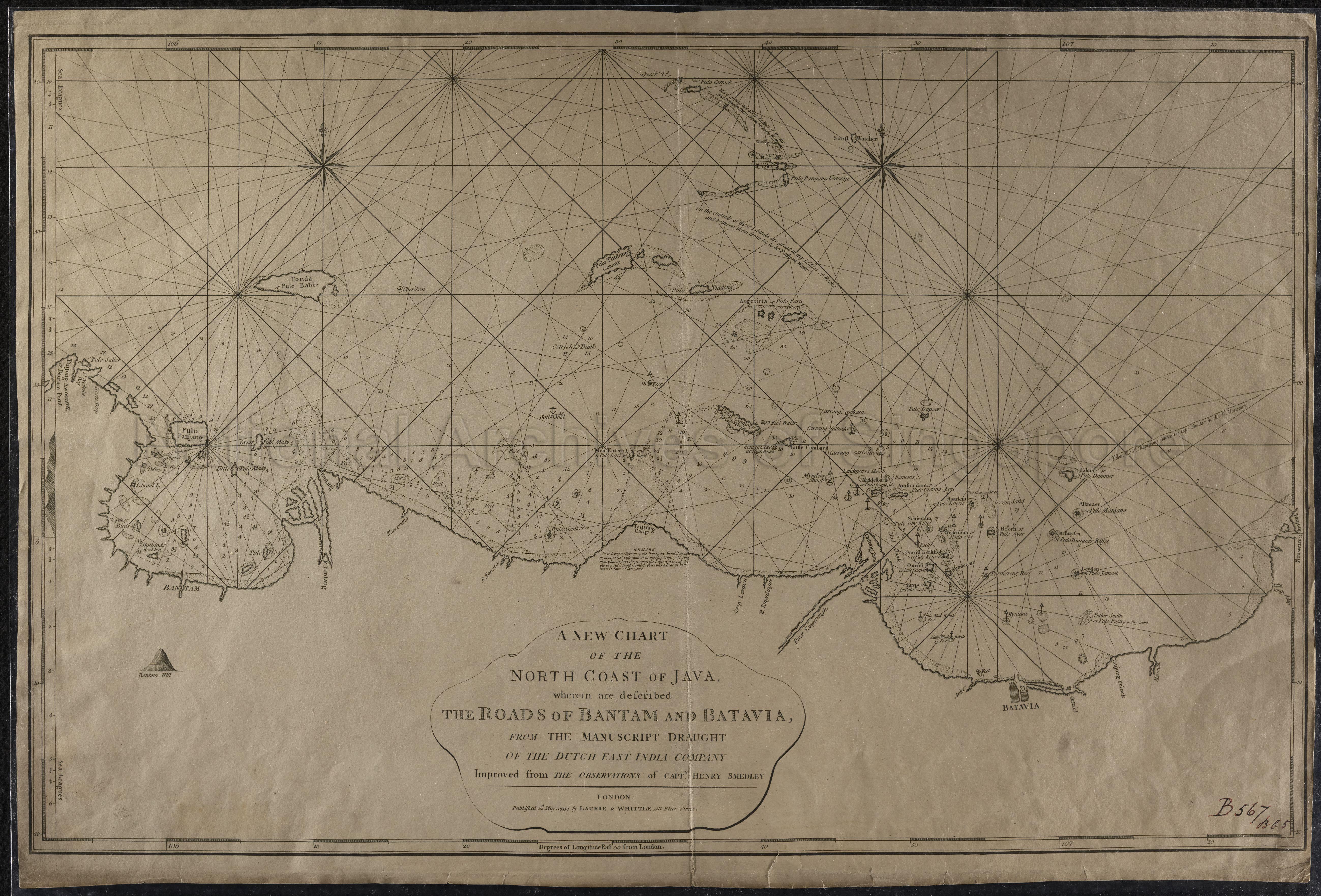 Indonesia: Java (Jawa), N Coast: Tanjong Awoerang to Tanjong …