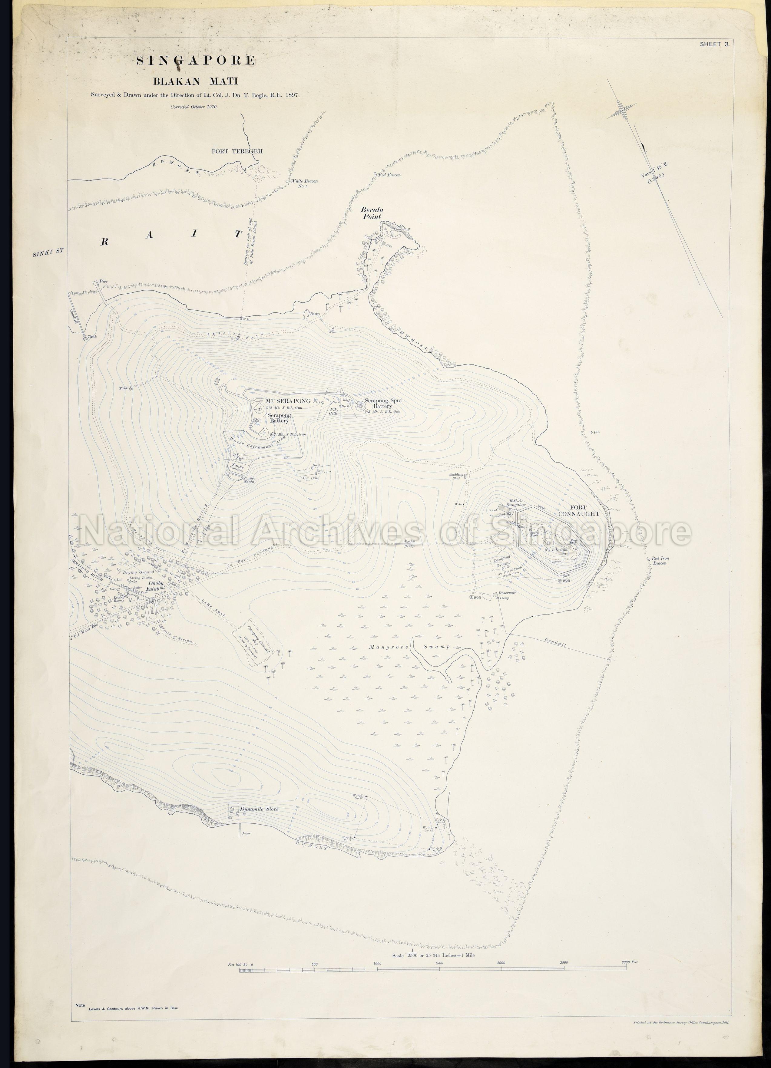 Singapore. Blakan Mati