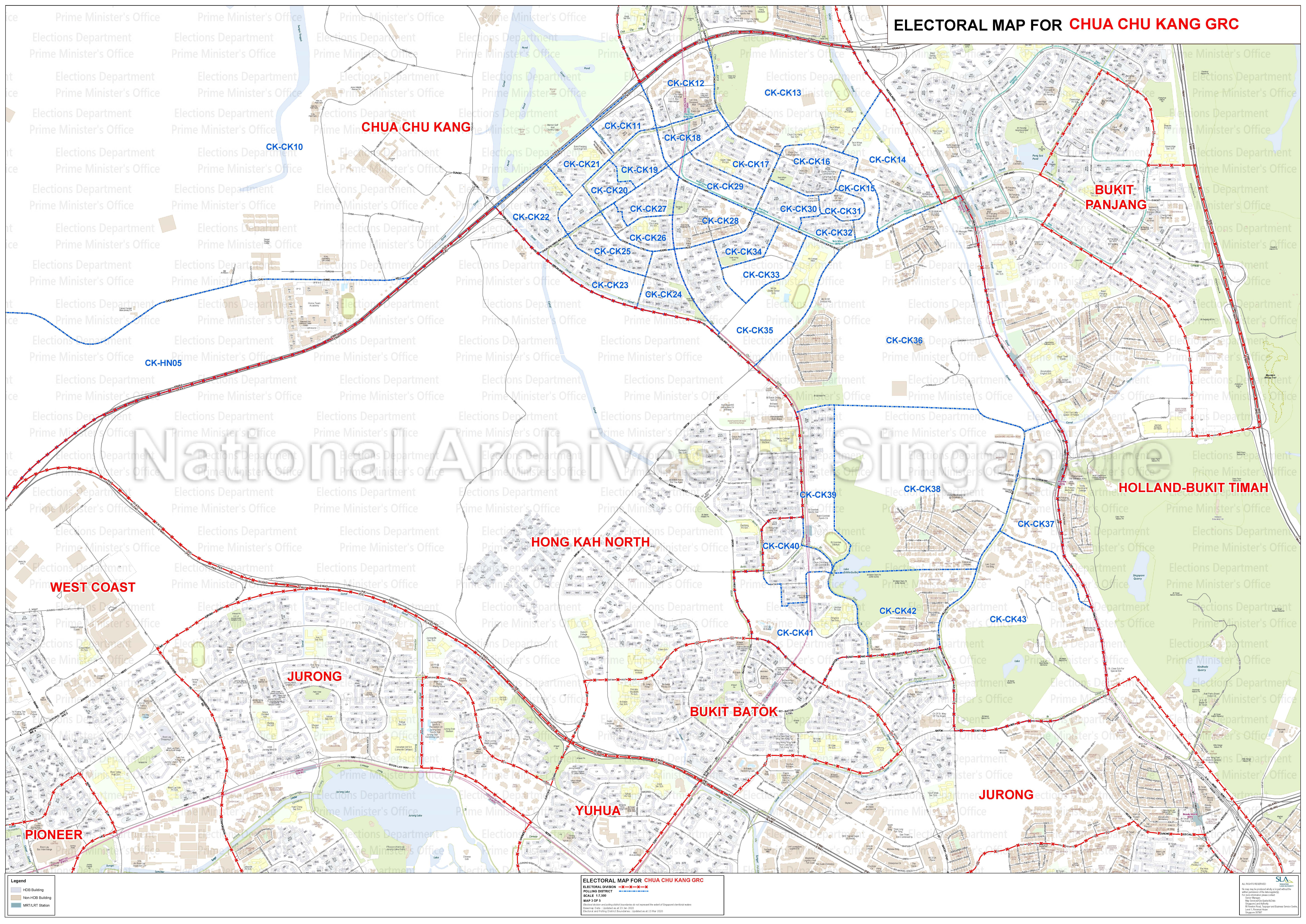 Ge2020 Map GE2020 Electoral Division & Polling District Boundary Maps