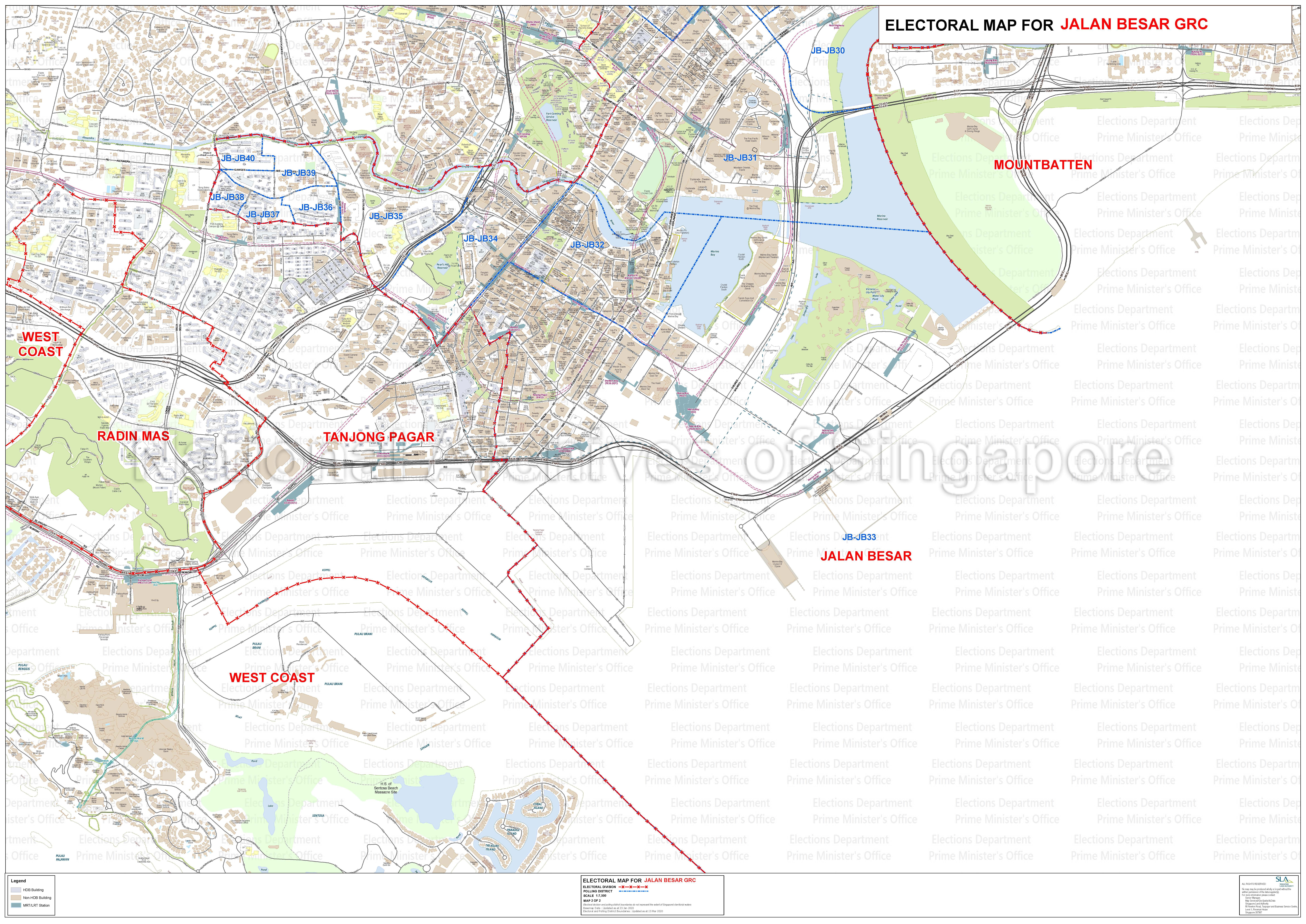 Ge2020 Map GE2020 Electoral Division & Polling District Boundary Maps