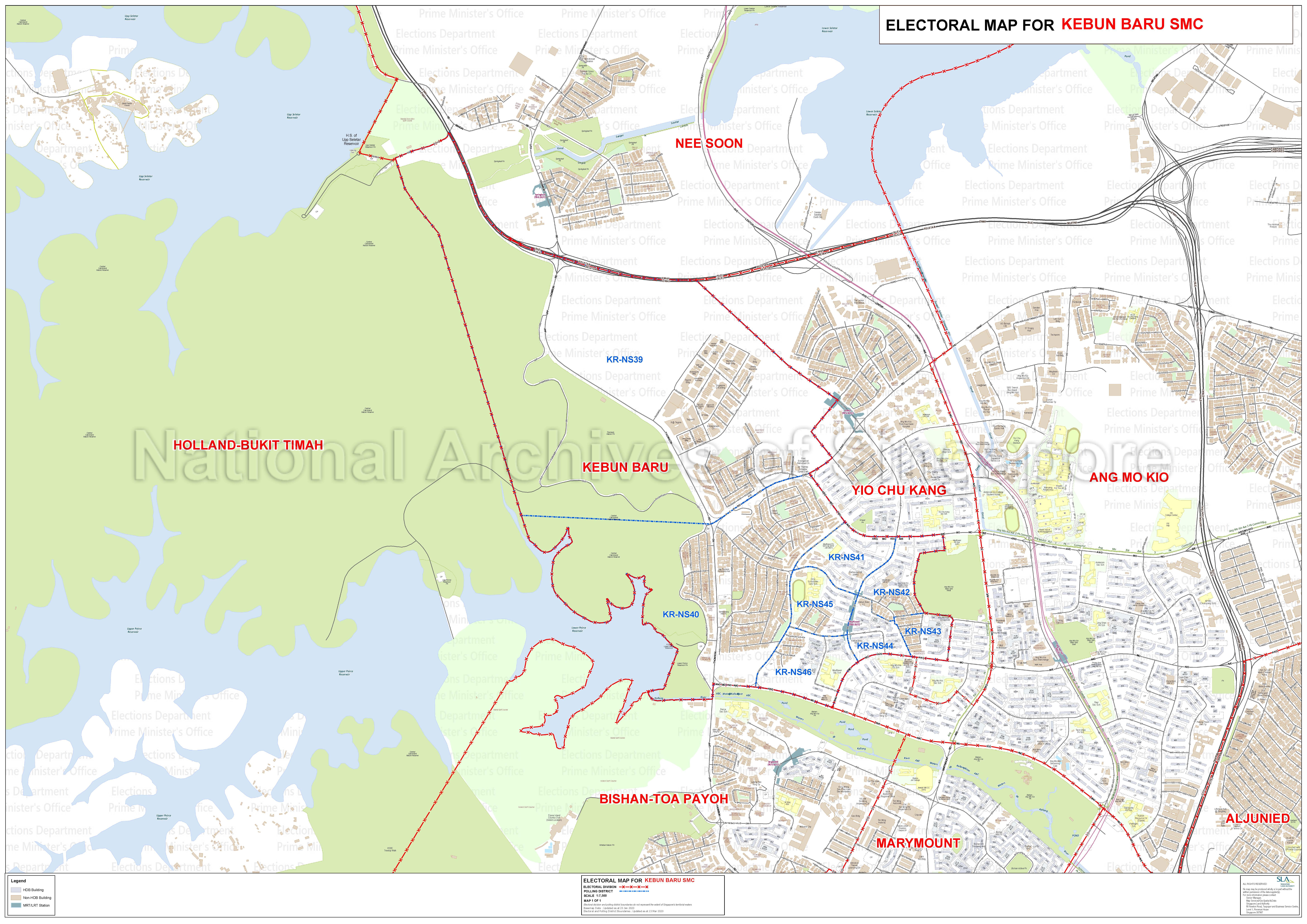 Ge2020 Map GE2020 Electoral Division & Polling District Boundary Maps