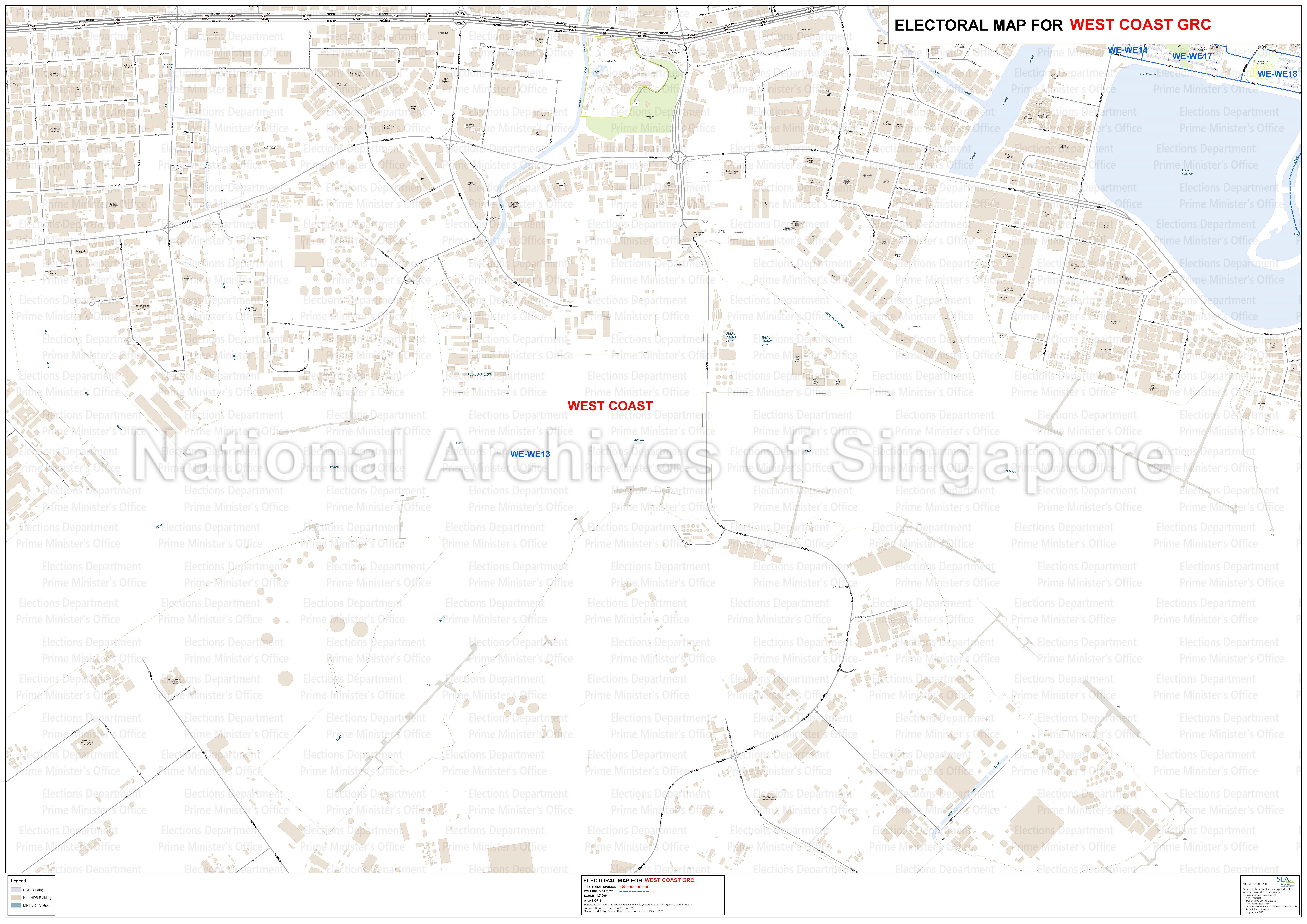 Ge2020 Map GE2020 Electoral Division & Polling District Boundary Maps