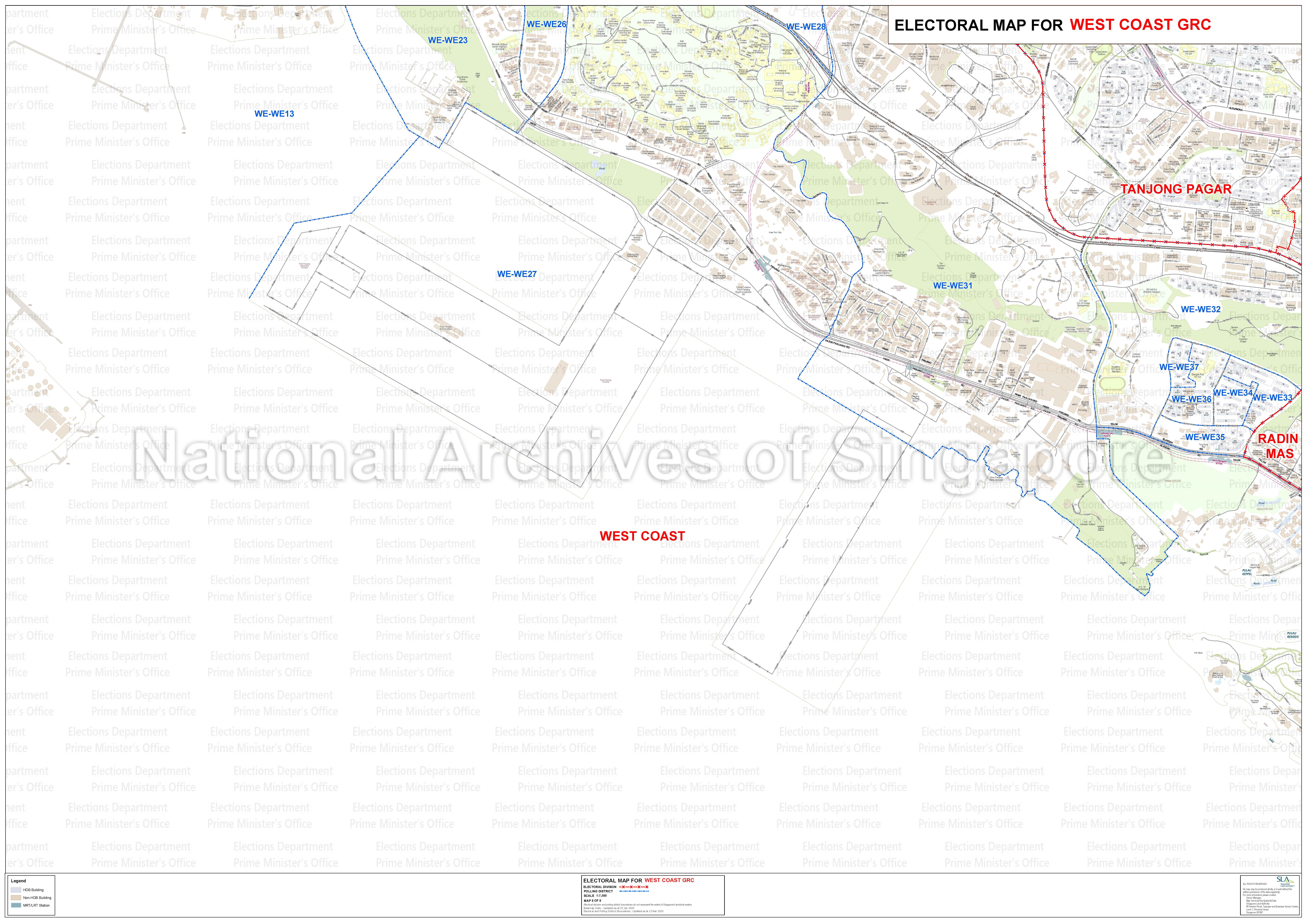 Ge2020 Map GE2020 Electoral Division & Polling District Boundary Maps