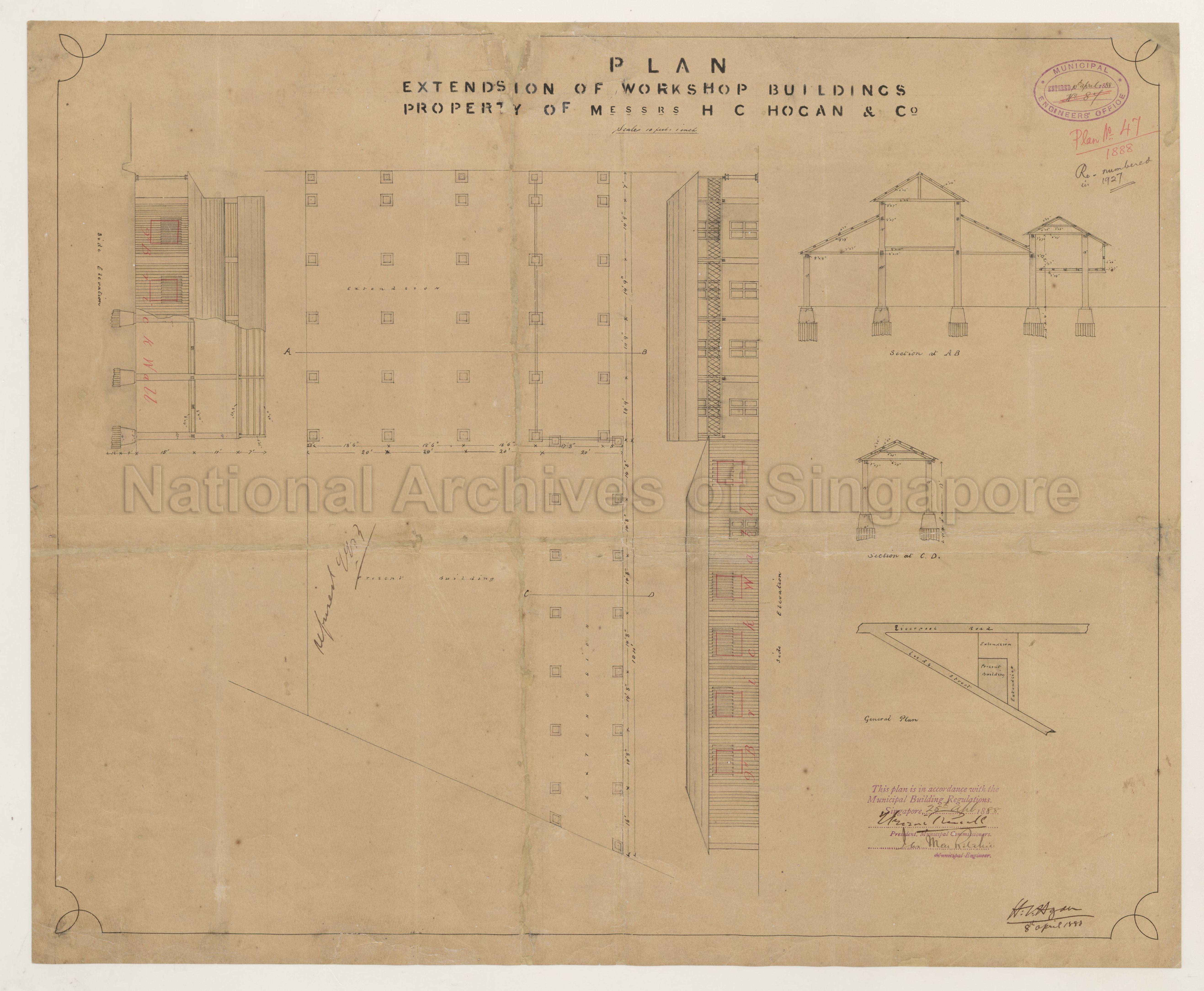 EXTENSION OF WORKSHOP BUILDINGS
