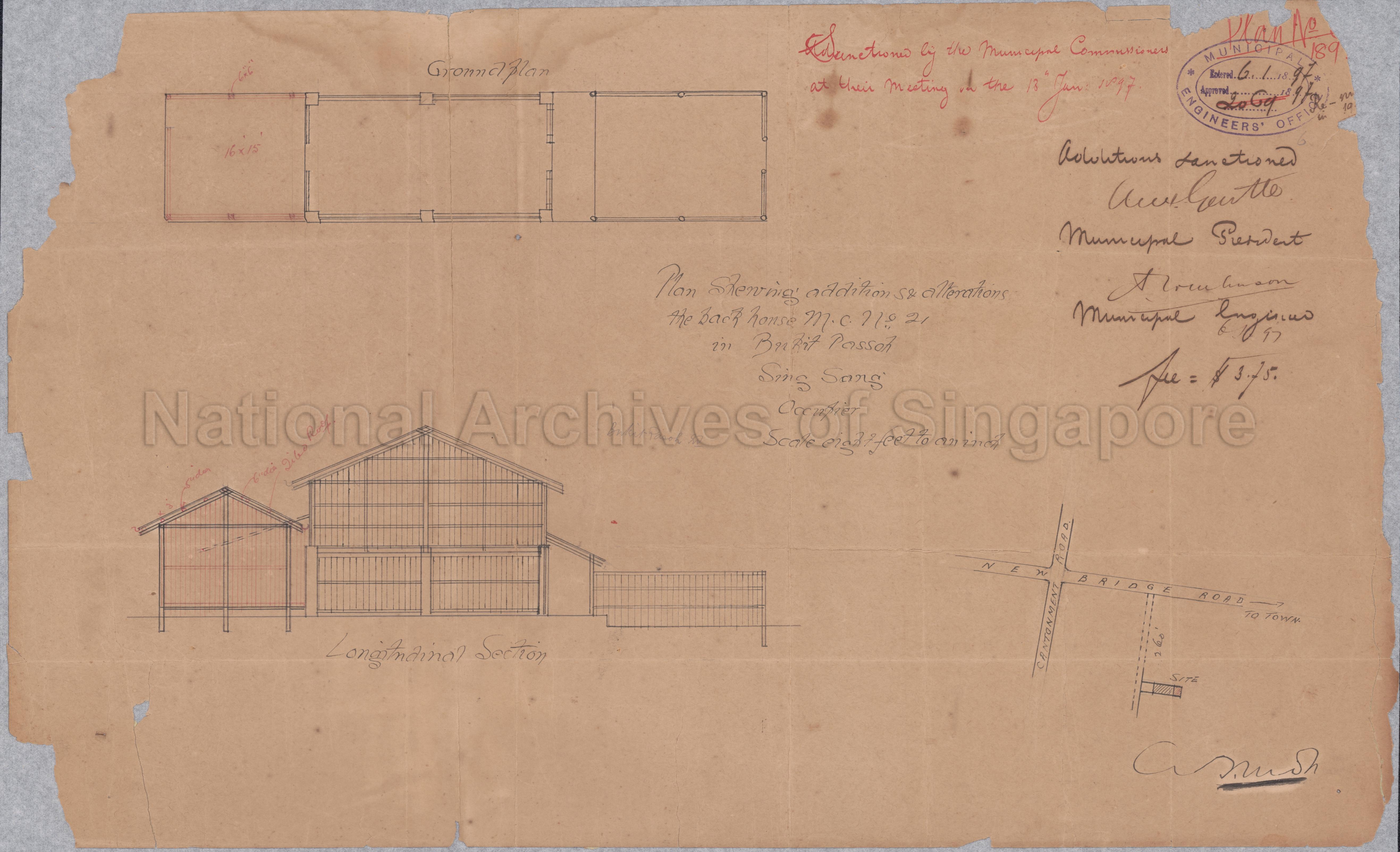 ADDITIONS AND ALTERATIONS TO BACK OF HOUSE