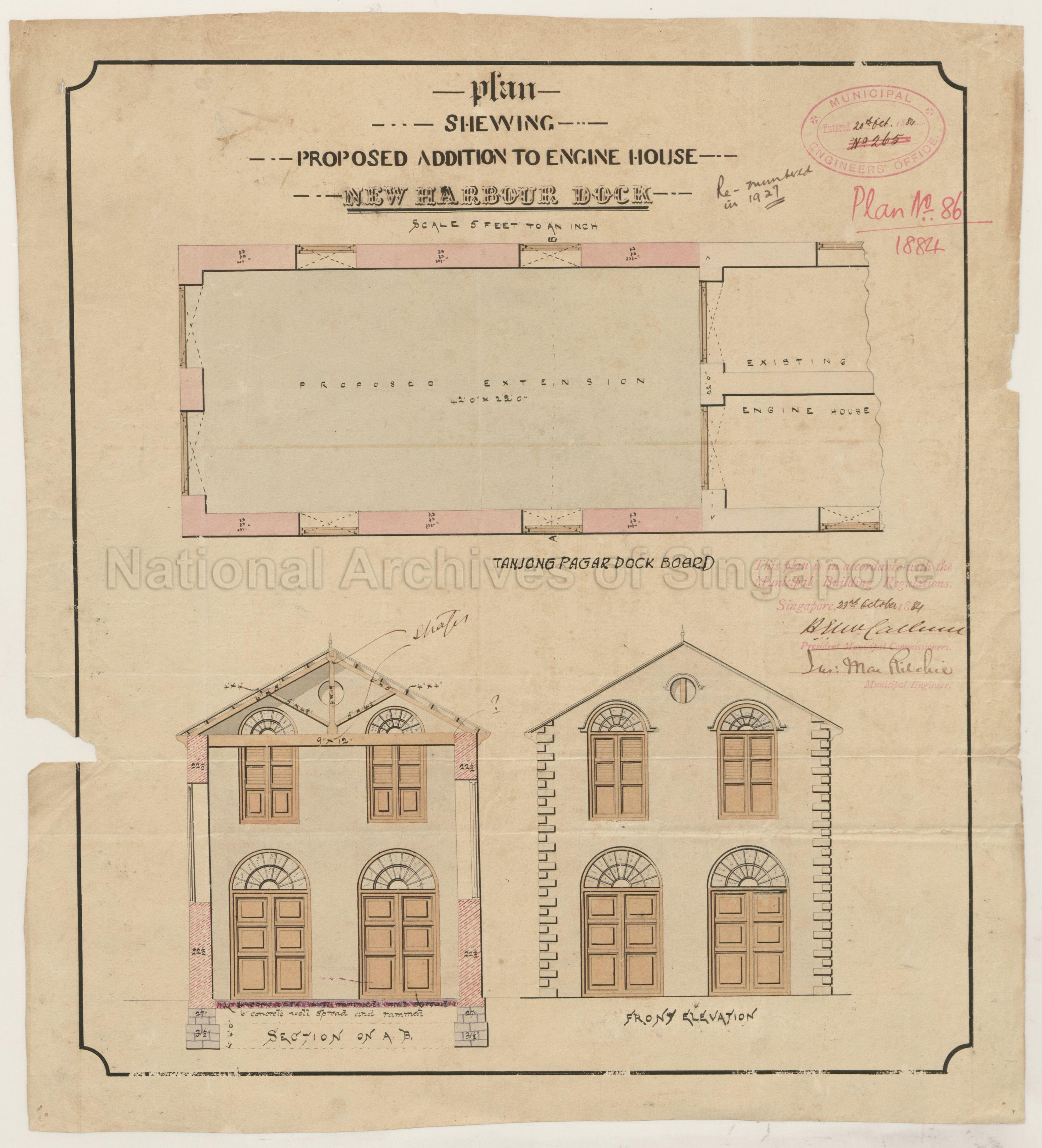 ENGINE HOUSE, TANJONG PAGAR DOCK BOARD