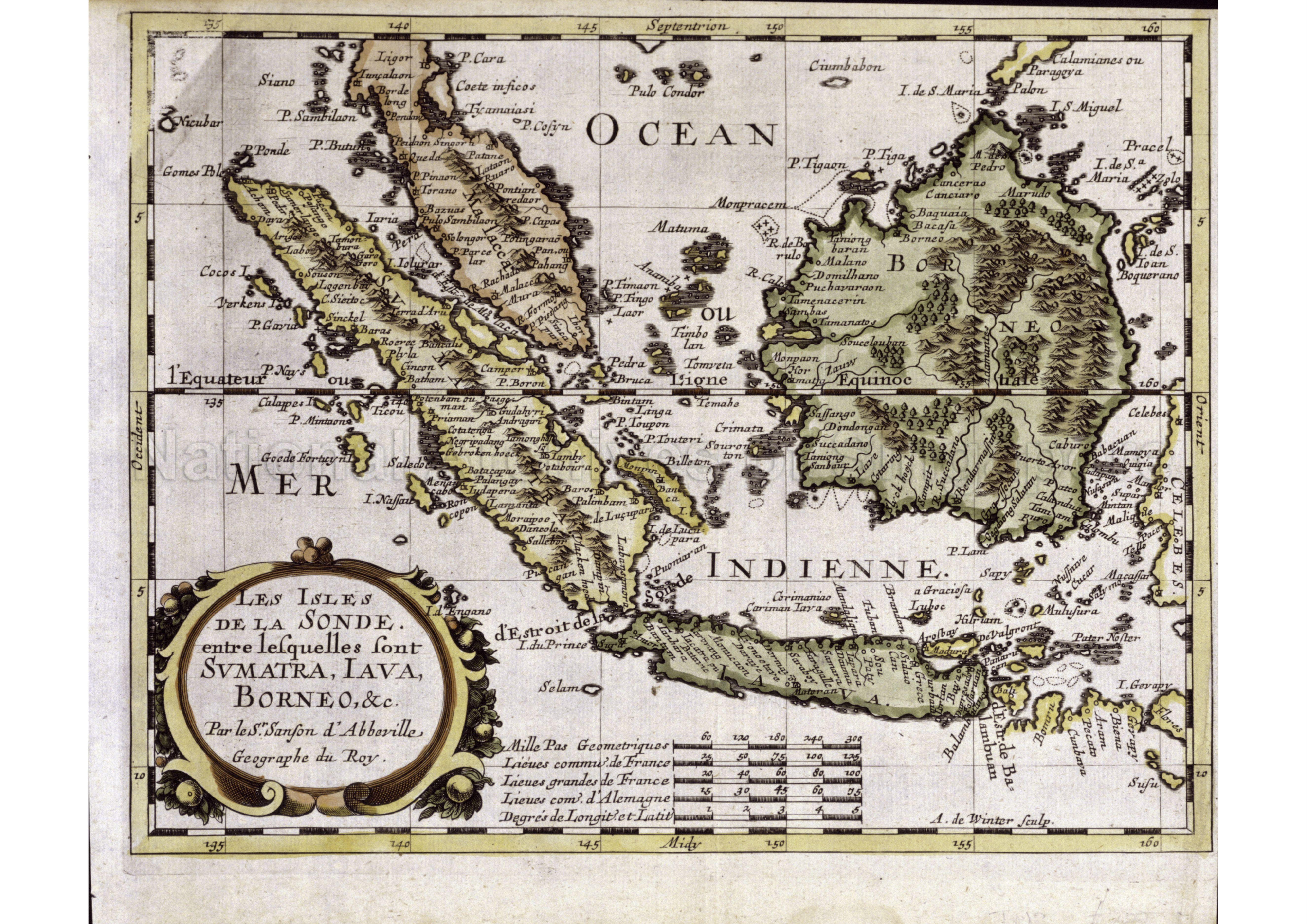 Les Isles De La Sonde, entre Lesquelles sont Sumatra, Java,  …