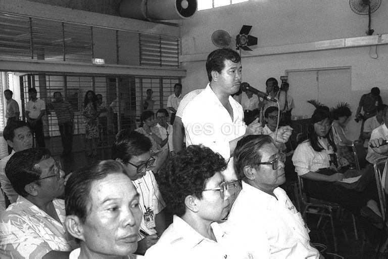 Taken at: Community visit to Jurong Constituency by Prime Minister and Minister for Defence Goh Chok Tong