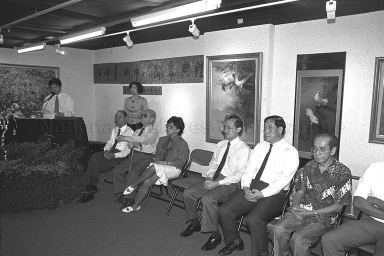 Taken at: Opening of Riverwalk Art Centre at 20 Upper Circular Road Pictured: Minister for Information and the Arts and Second Minister for Foreign Affairs Brigadier-General (BG) George Yeo Yong-Boon