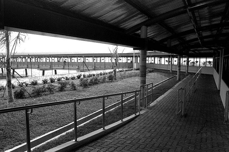 View of Port of Singapore Authority (PSA)'s Tanah Merah Ferry Terminal taken during its opening