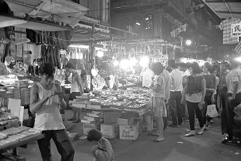Night market at Trengganu Street, Chinatown