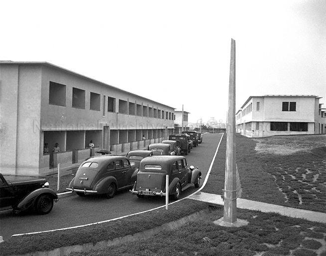 The newly built quarters for the Admiralty Asian staff at Singapore Naval Base. It now houses the Khalsa Crescent Drug Rehabilitation Centre. 