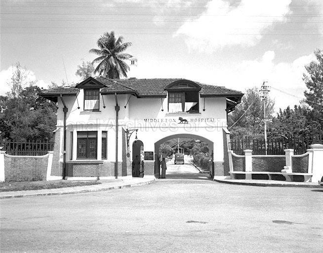 Middleton Hospital on Moulmein Road. It was set up in 1907 as a quarantine camp for infectious diseases at Balestier Road, before moving to Moulmein Road in 1913 and renamed Infectious Diseases Hospital. in November 1920, It was renamed as Middleton Hospital in honour of Dr W R C Middleton who had served the hospital for 27 years. It was subsequently absorbed into Tan Tock Seng Hospital in 1985 and is now known as the Communicable Disease Centre.