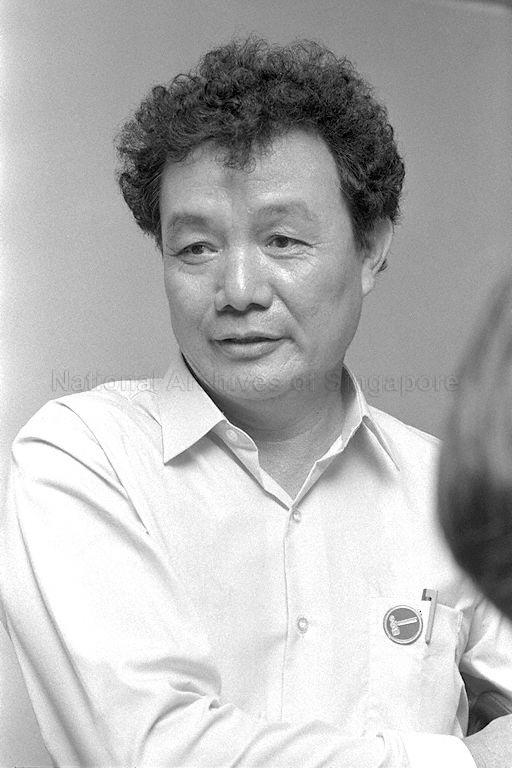 Workers' Party (WP) candidate for Kreta Ayer Loh Fook Cheong at Singapore Conference Hall on nomination day for the General Election on 3 September 1988