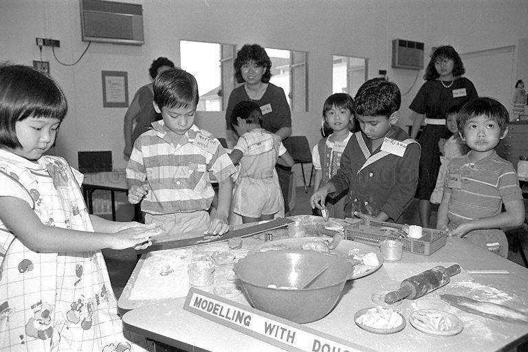 Children at the Department of Early Childhood Development of Institute of Education