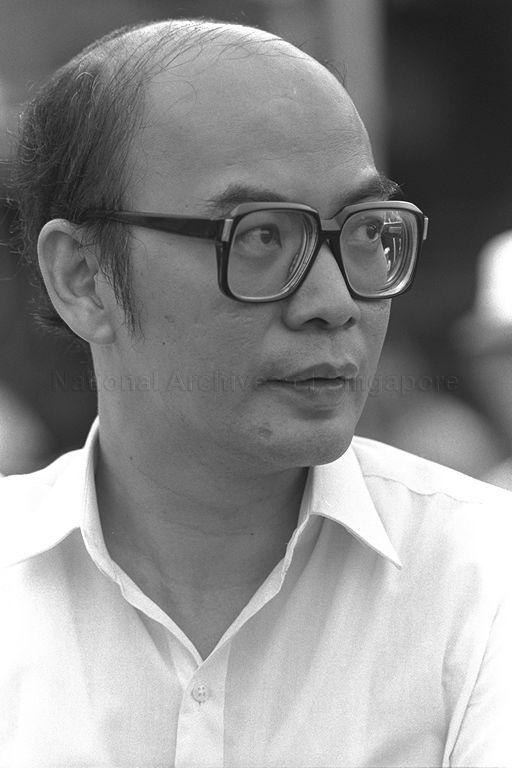 Member of Parliament for Leng Kee constituency Dr Ow Chin Hock at People's Action Party walkathon