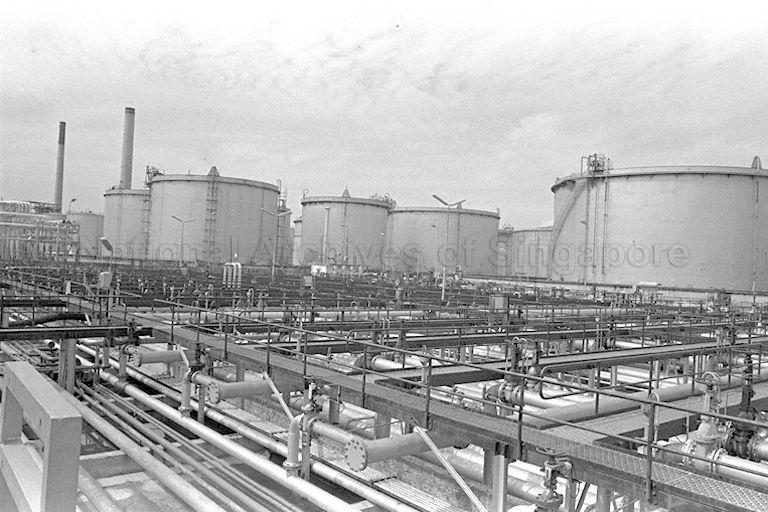 Shell's $600 million hydrocracker complex in Pulau Bukom 