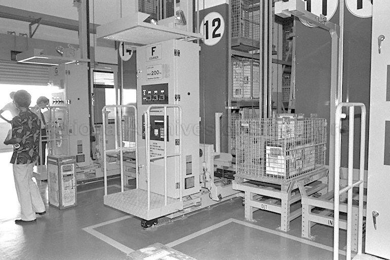 Interior view of Airline House at Changi Airport taken during its official opening