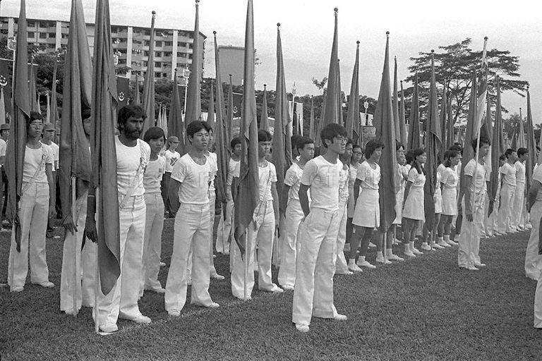 National Day Parade 1977 at Queenstown Sports Complex