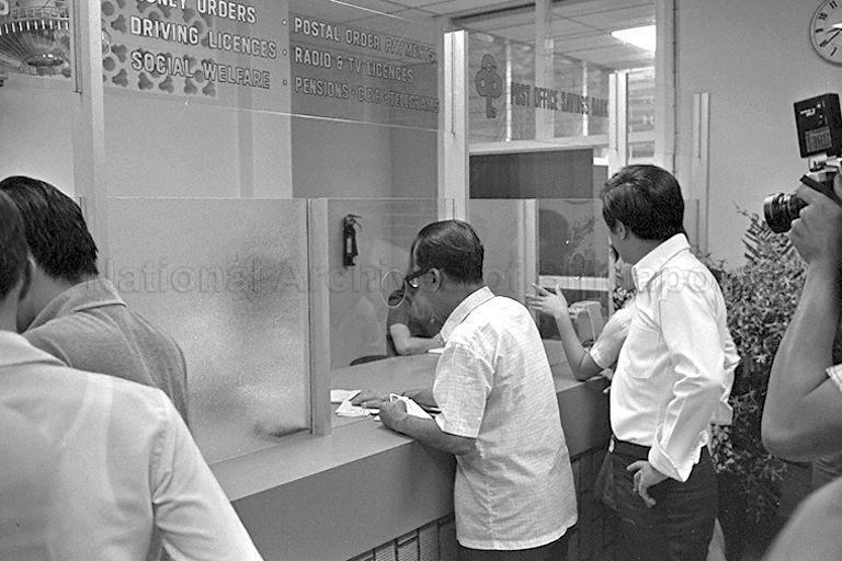 Opening of Henderson Post Office at Block 116, Bukit Merah View. It was opened by Member of Parliament for Henderson, Lai Tha Chai.