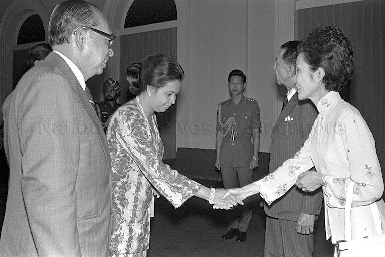 Malaysian Prime Minister Tun Abdul Razak And Wife Toh Puan