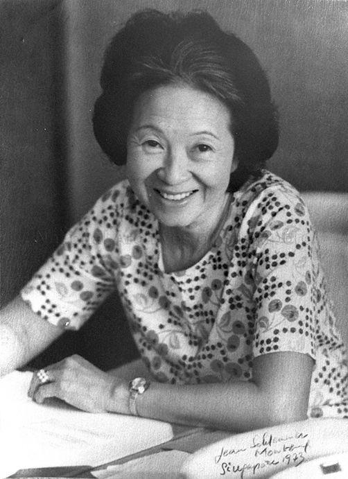 Lady Percy McNeice nee Loke Yuen Peng, wife of President of the City Council T P F McNeice and the sister of Dato Loke Wan Tho who founded the Cathay Organisation and established Cathay cinema