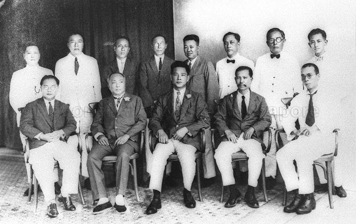 Group photograph - Front row (seated, left to right) Li Chin
