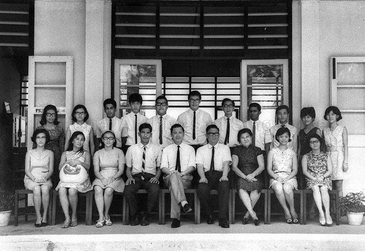 Photo of staff of Haig Boys' School