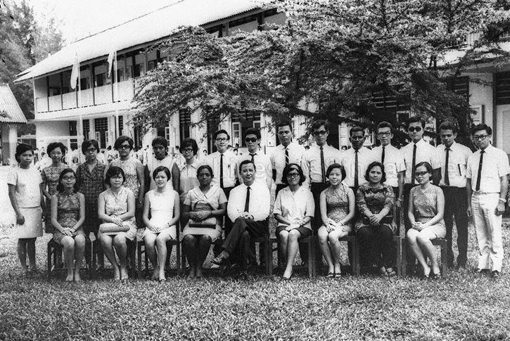 Photo of staff of Haig Boys' School