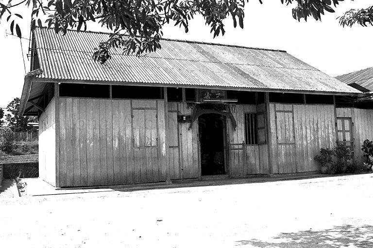 Neo Tiew Village (Lim Chu Kang) -- Wooden house belonging to a Hakka family