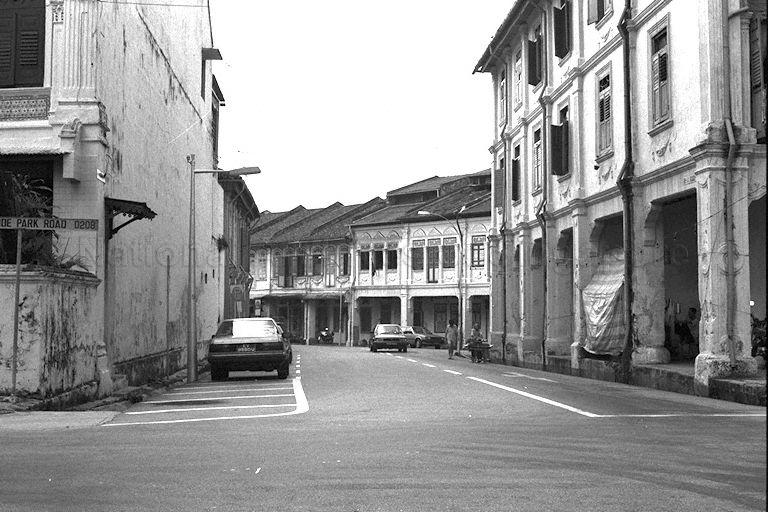 Junction of Blair Road and Spottiswoode Park Road