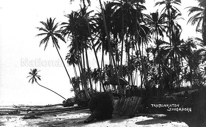 View of beach along Tanjong Katong, on the east coast of Singapore